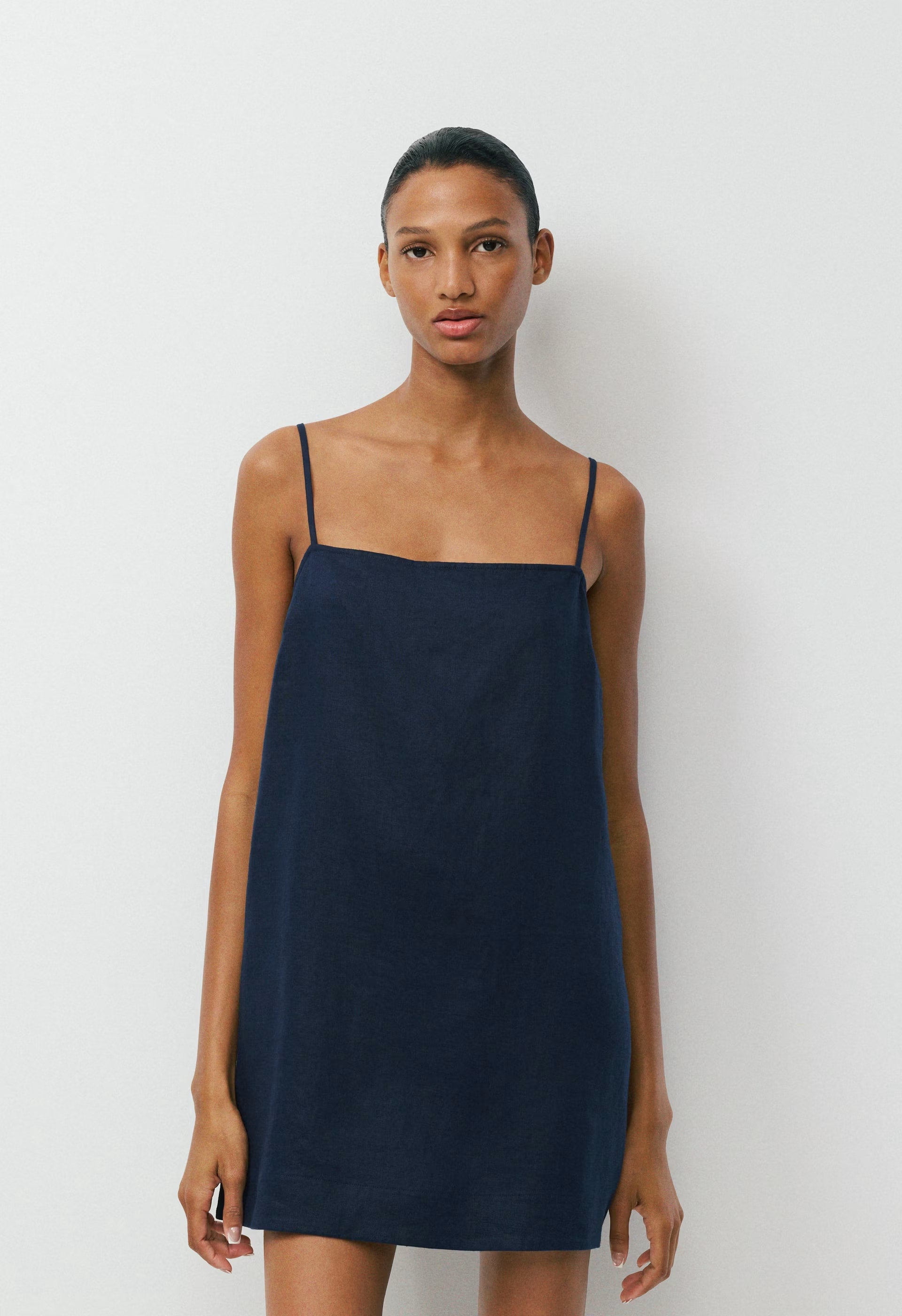 Arcos Linen Dress - ADMIRAL