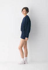 Cozy Sweatfleece Perfect Micro Short - ADMIRAL