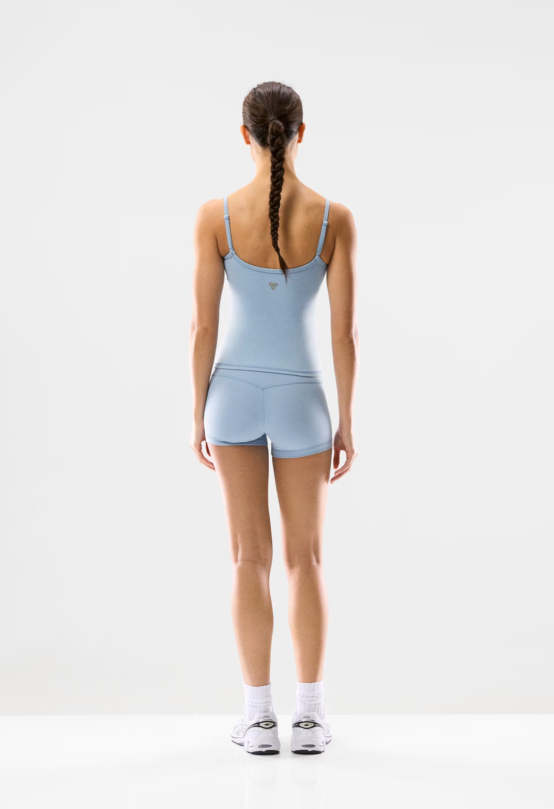 BUTTER Cheeky Hi-Rise 3 Short - RIPPLE BLUE