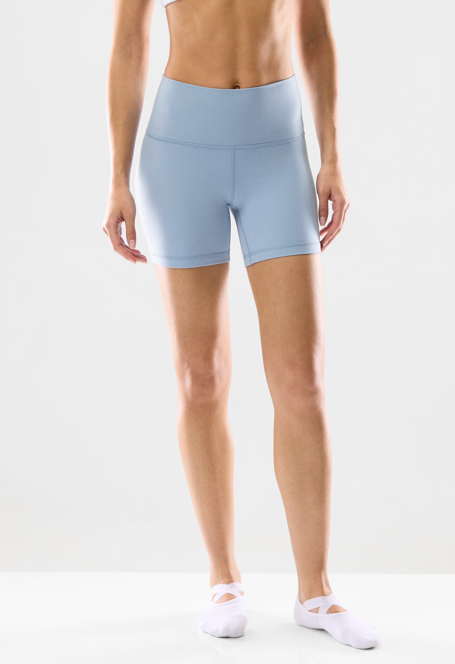 BUTTER Cheeky Hi-Rise 5 Short - RIPPLE BLUE