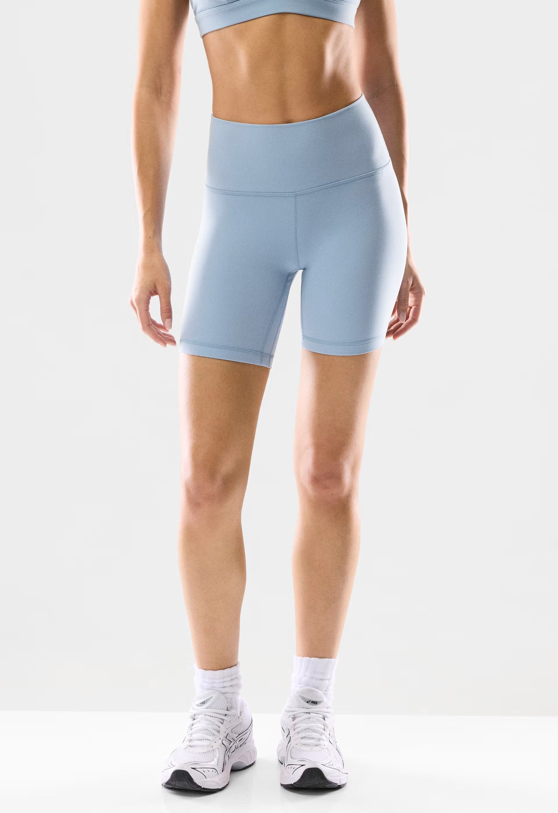 BUTTER Cheeky Hi-Rise 7 Short - RIPPLE BLUE
