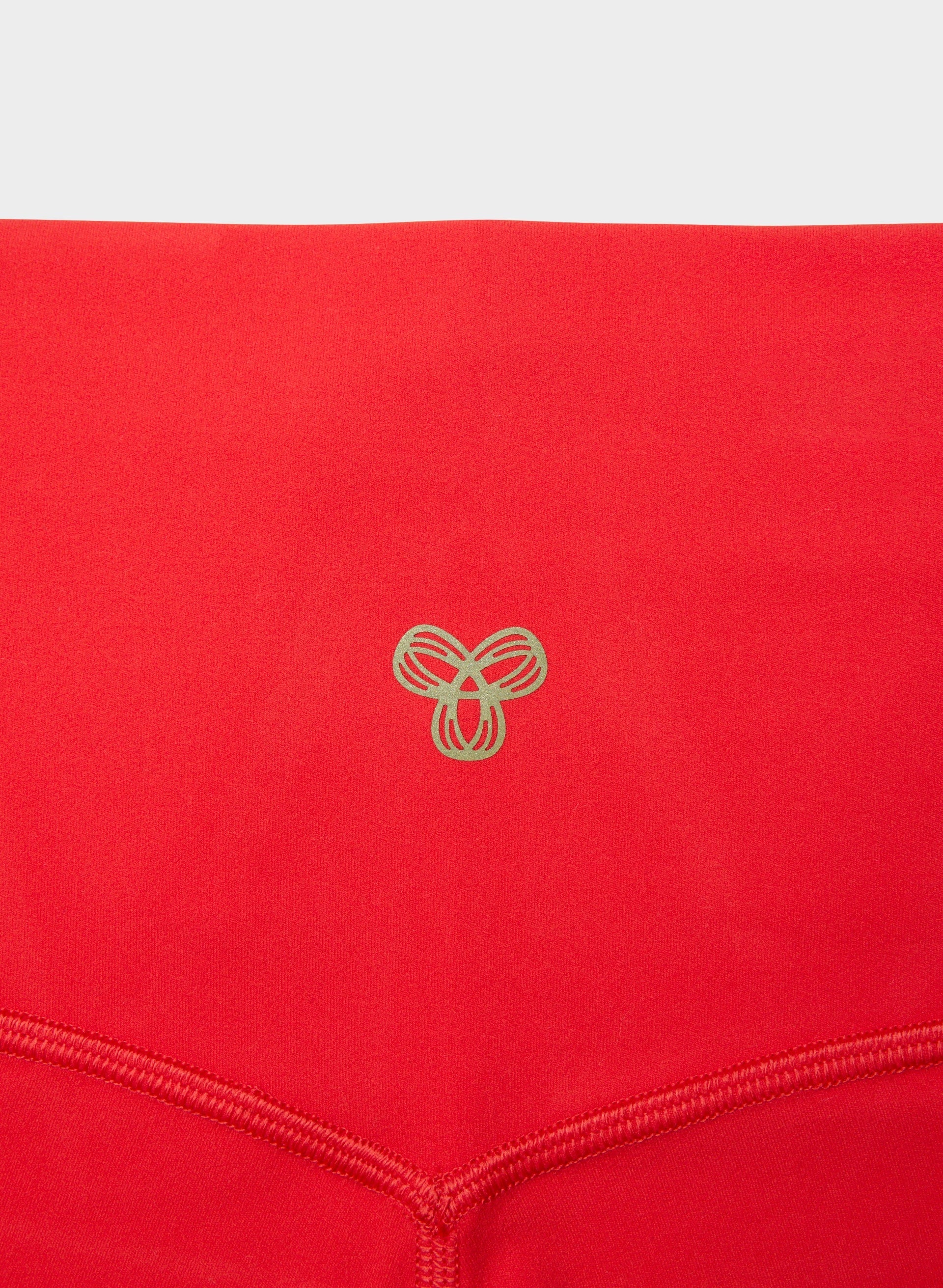 BUTTER Cheeky Hi-Rise 7 Short - CHERRYBOMB RED