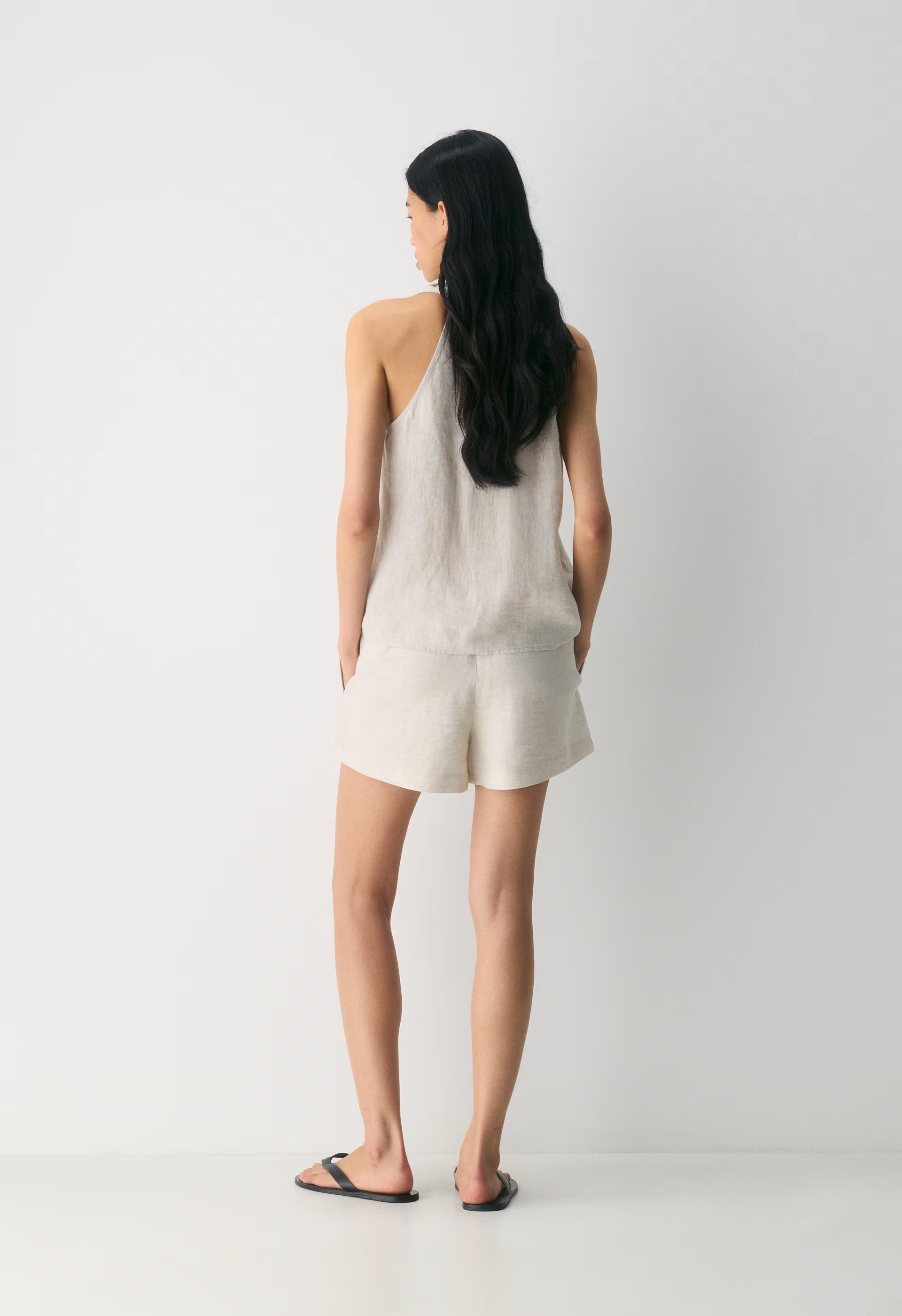 The Lodge Short™ Mini - CruiseLinen™ - UNDYED ECRU