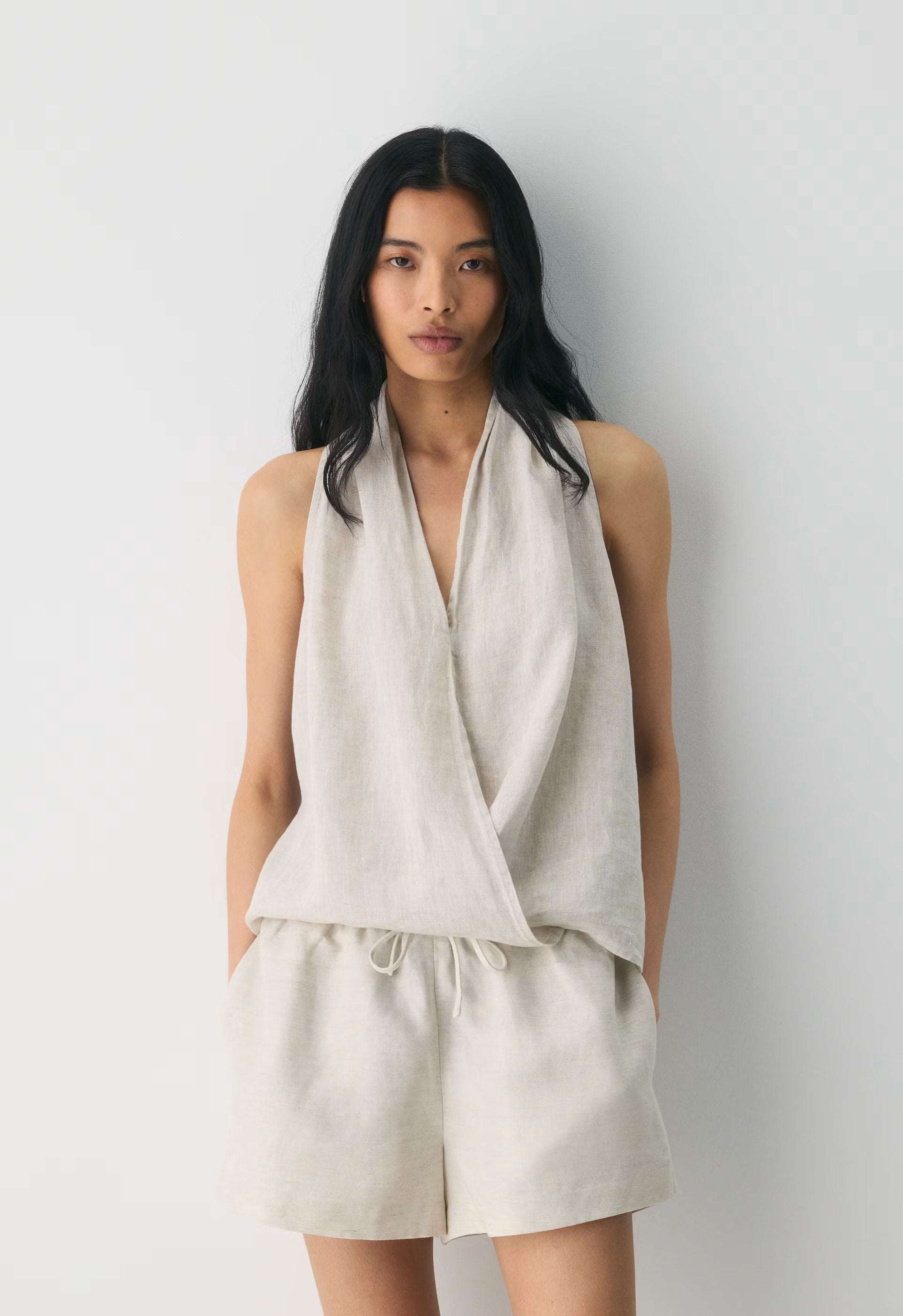 The Lodge Short™ Mini - CruiseLinen™ - UNDYED ECRU