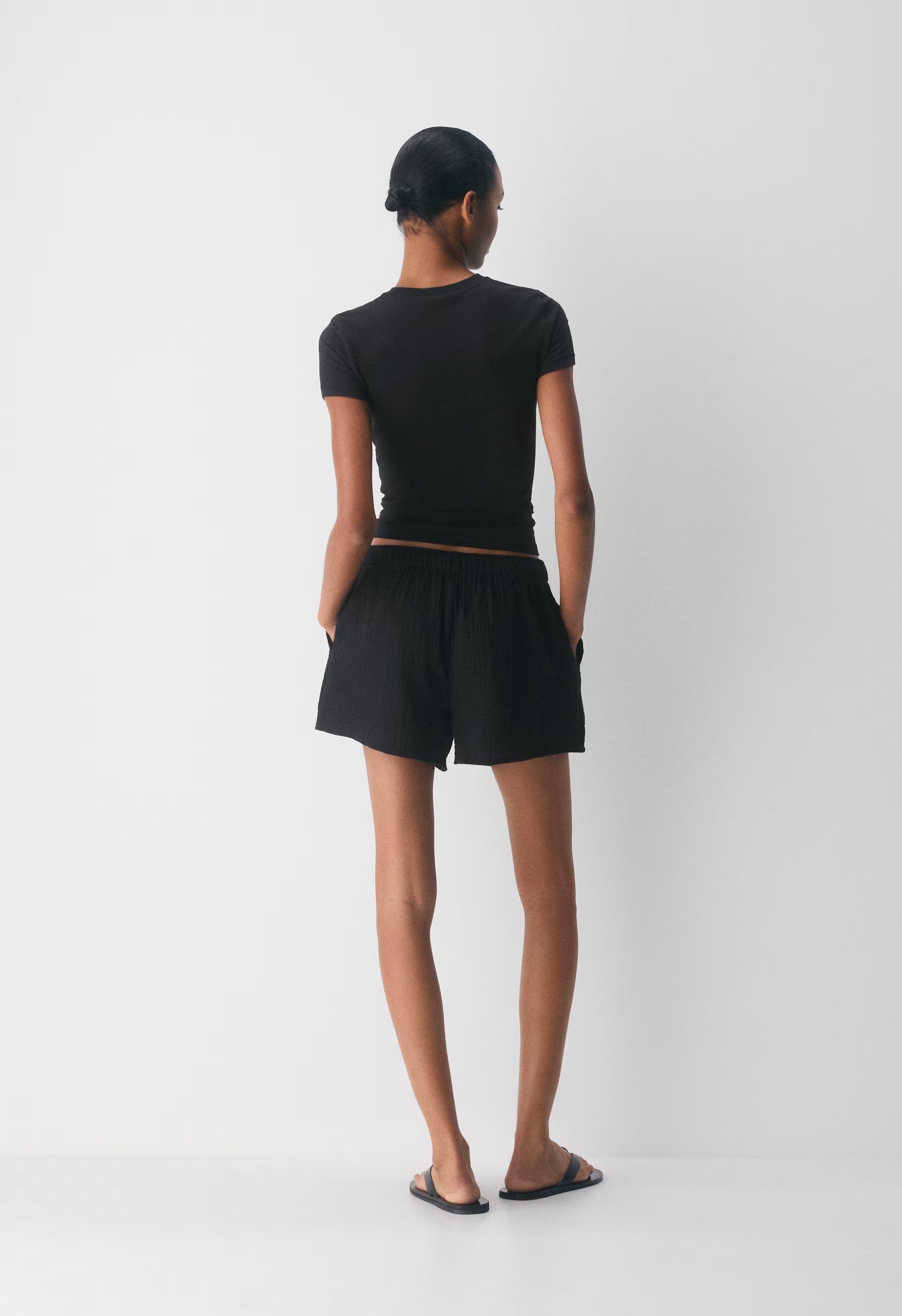 AirPlush Cotton™ Sail Short - LINSEY STRP FCH BL/WHT