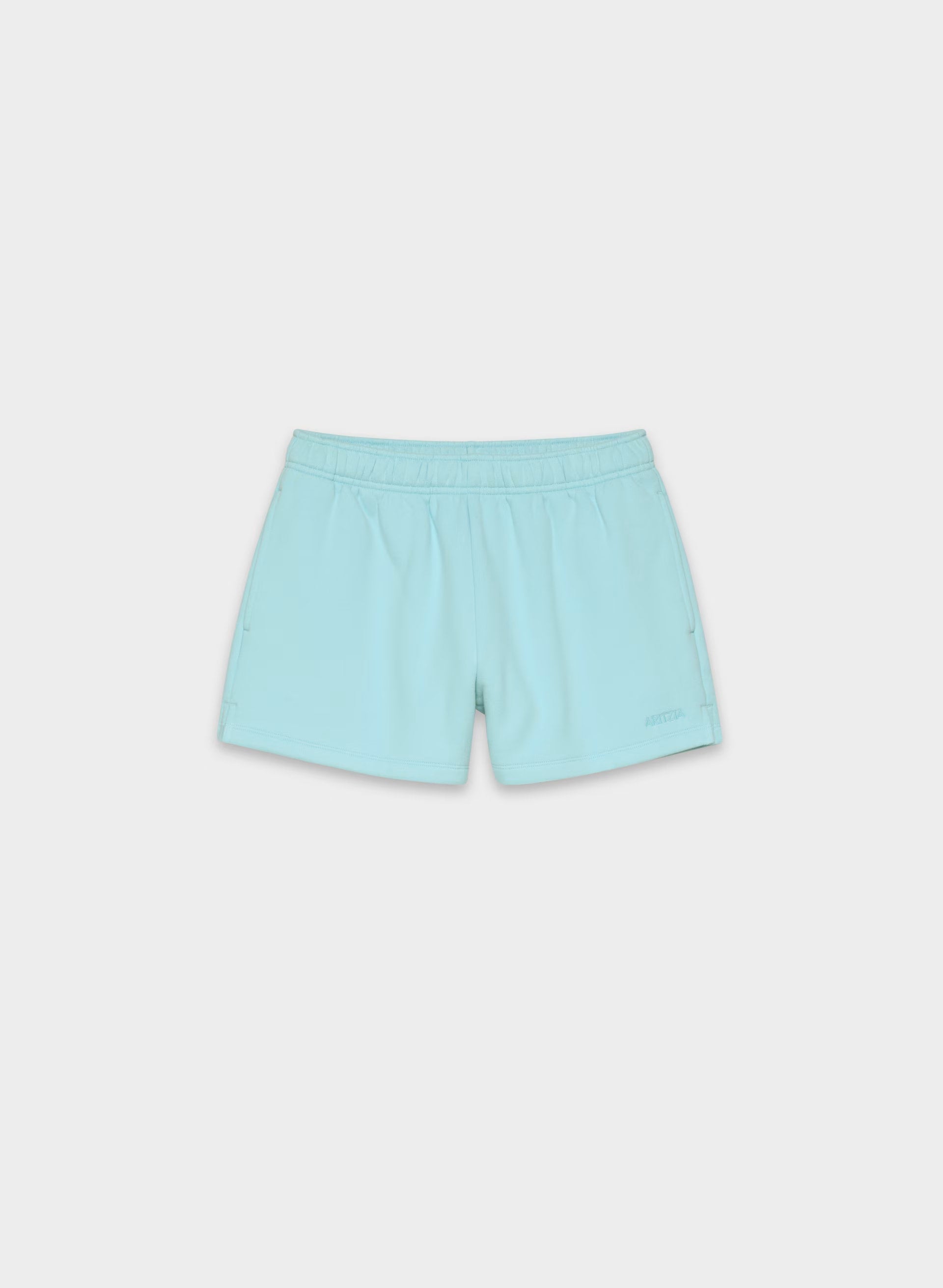 Cozy Sweatfleece Mega Hi-Rise Mini Short - PANORAMA BLUE