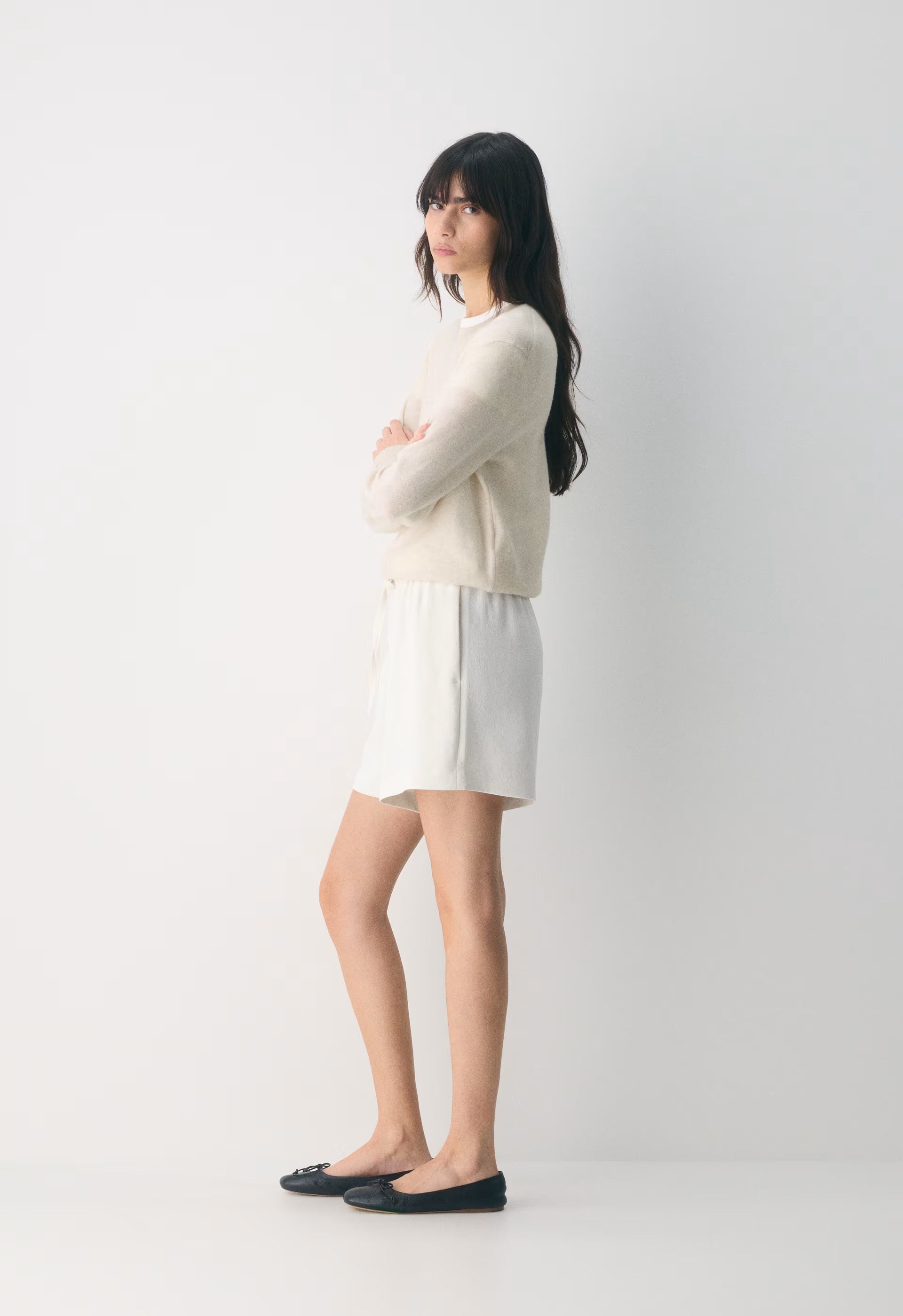 The Lodge Short™ Mid-Thigh - Crepette™ - DARK NIGHT NAVY