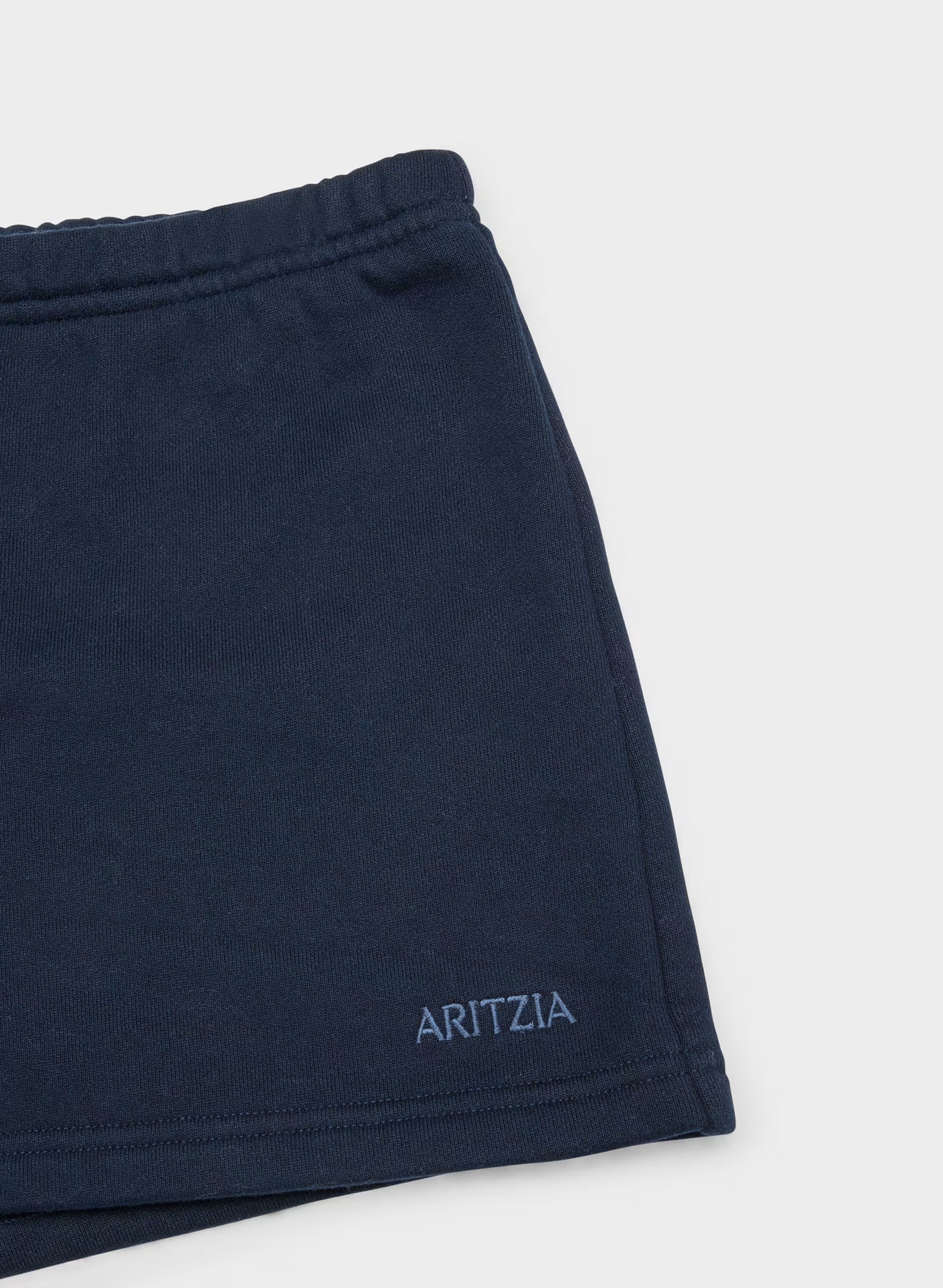 Cozy Sweatfleece Boyfriend Lo-Rise Mini Short - ADMIRAL