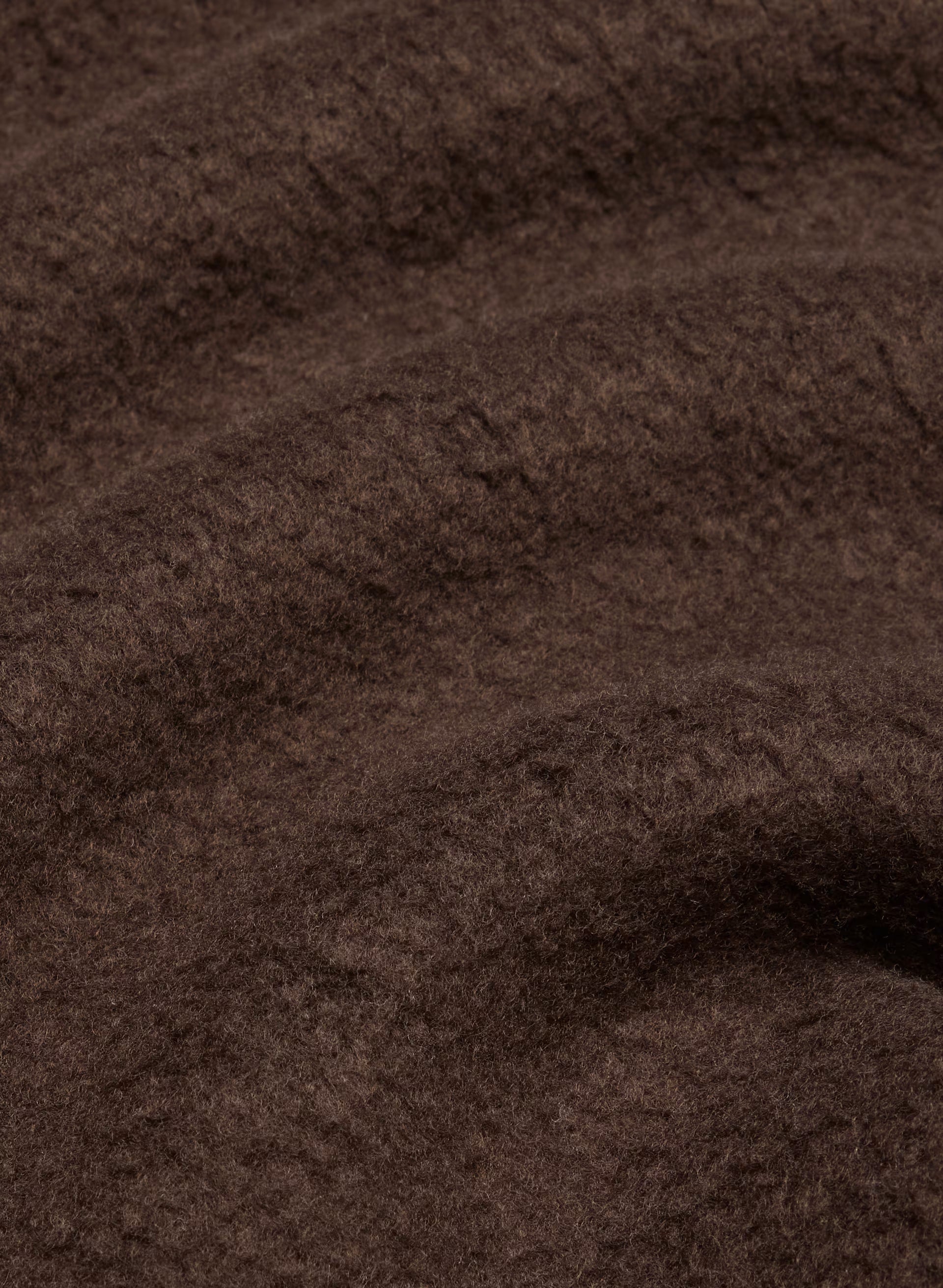 Cozy Sweatfleece Boyfriend Lo-Rise Mini Short - RICH MOCHA BROWN