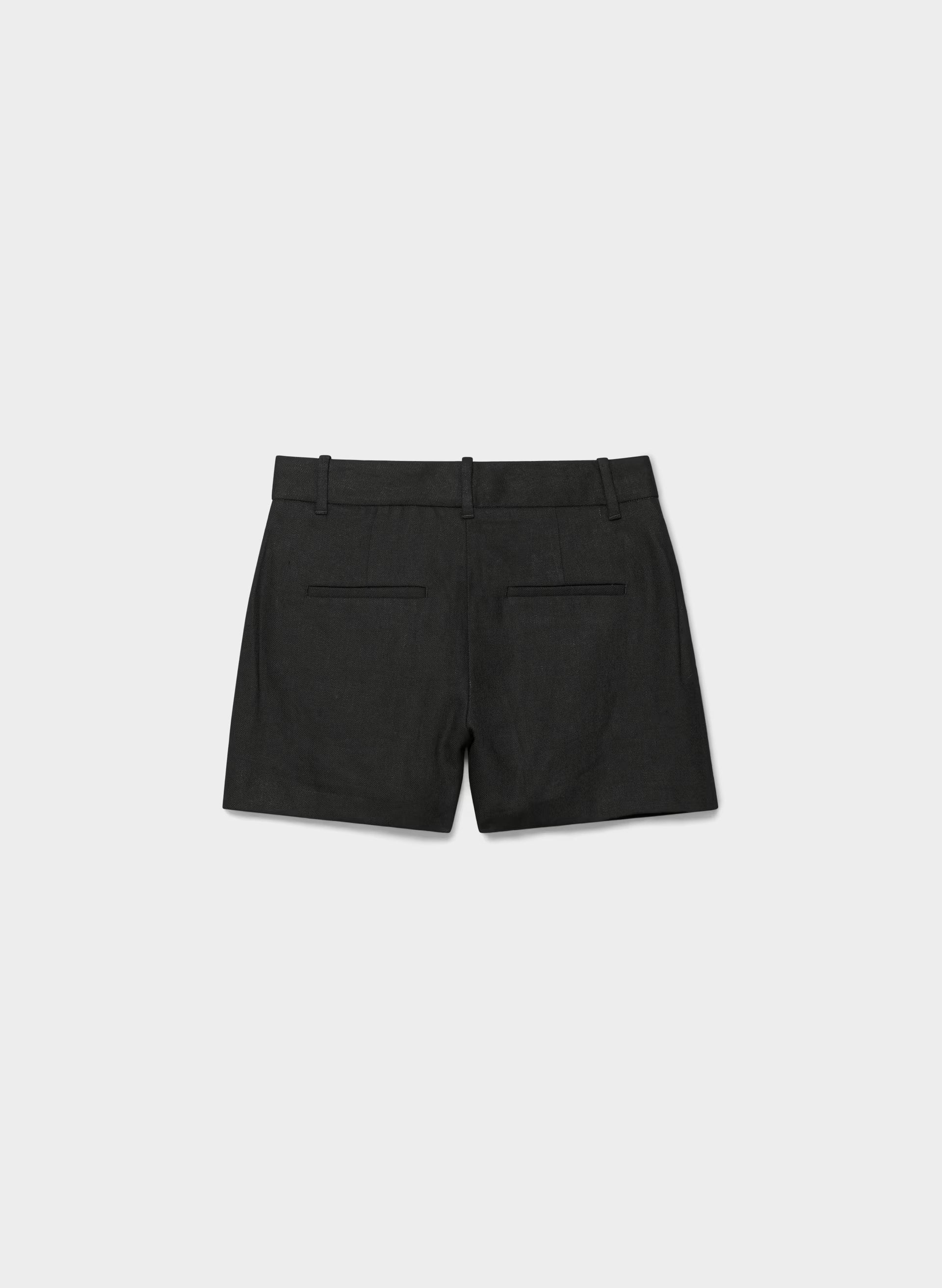 The Effortless Short™ Mini - PowerLinen™ - BLACK