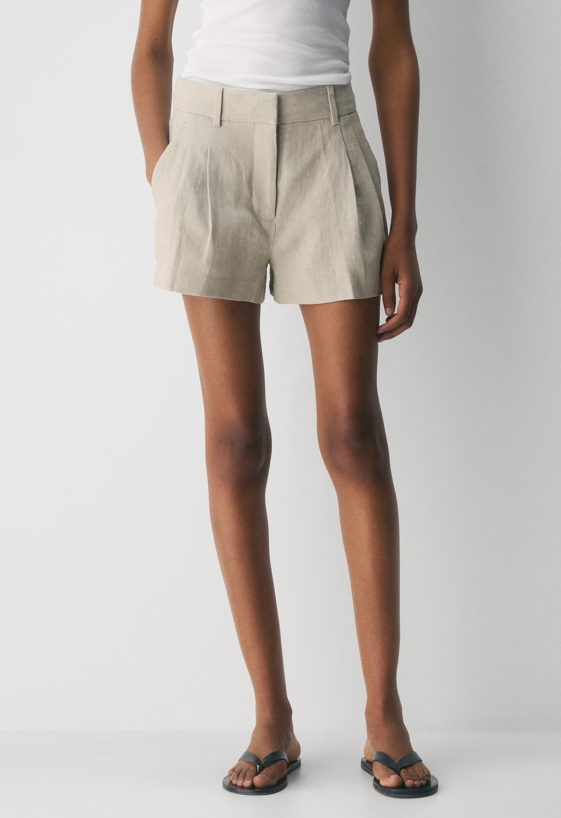 The Effortless Short™ Mini - PowerLinen™ - MSTNG BRWN