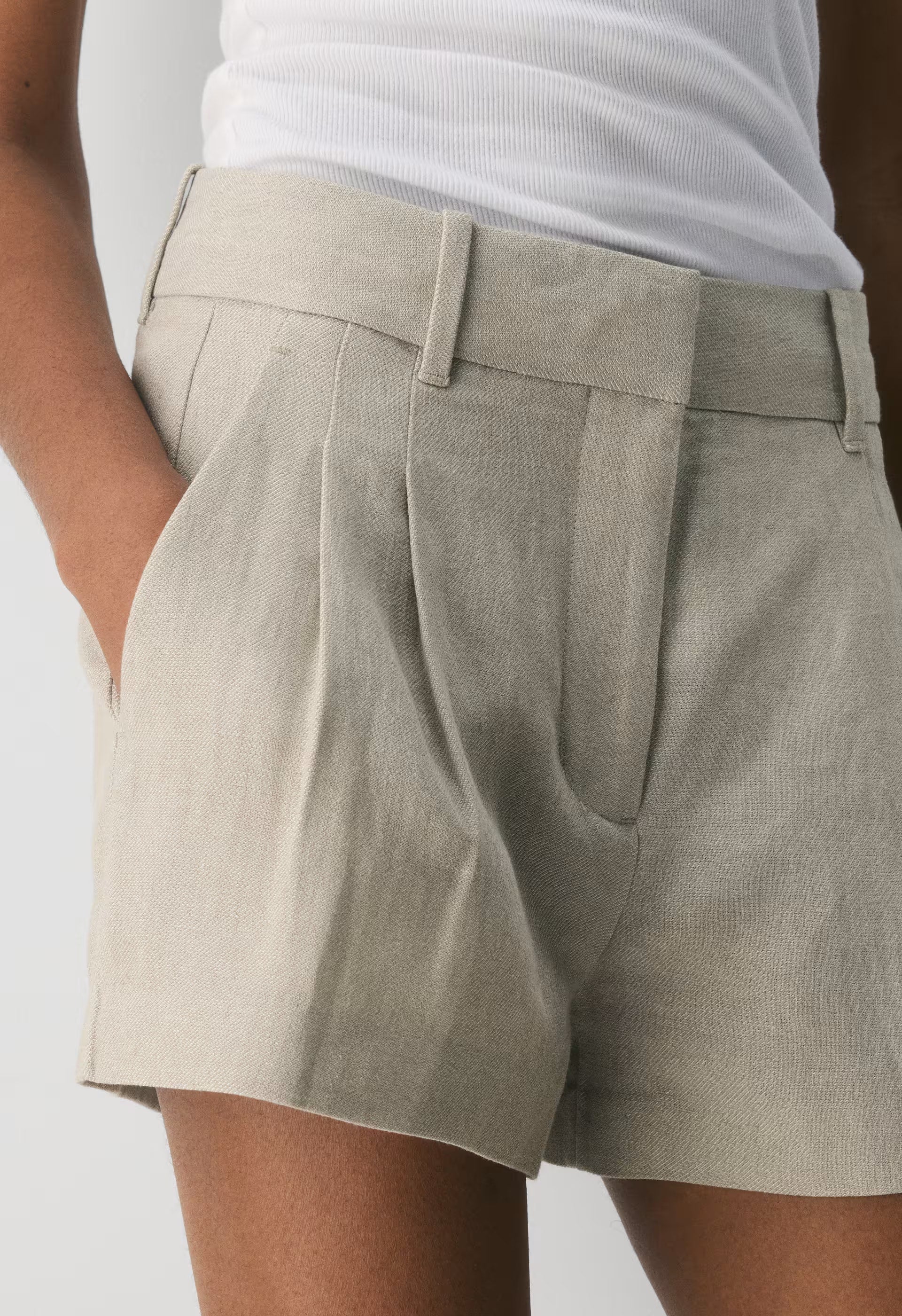 The Effortless Short™ Mini - PowerLinen™ - MSTNG BRWN