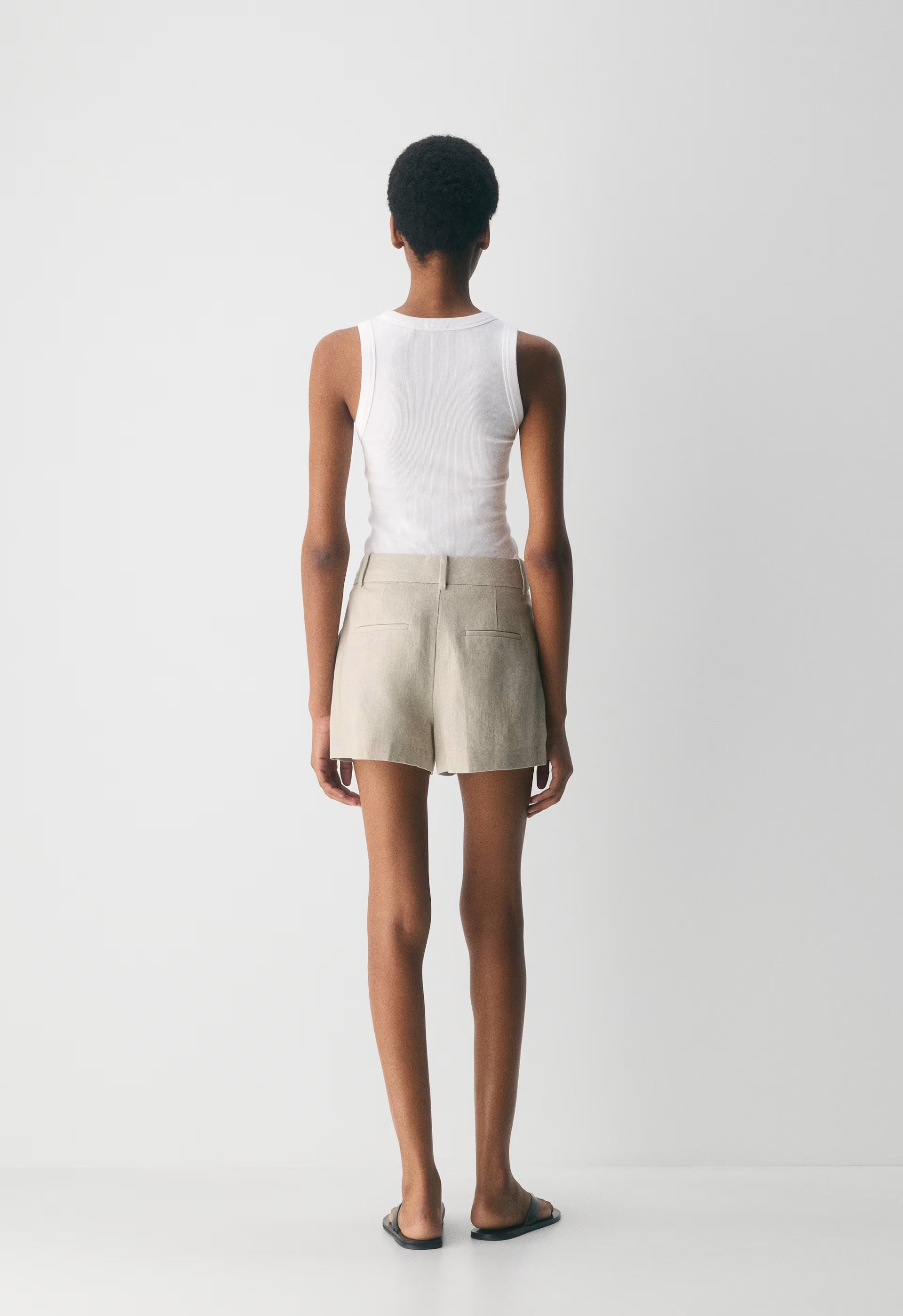 The Effortless Short™ Mini - PowerLinen™ - MSTNG BRWN