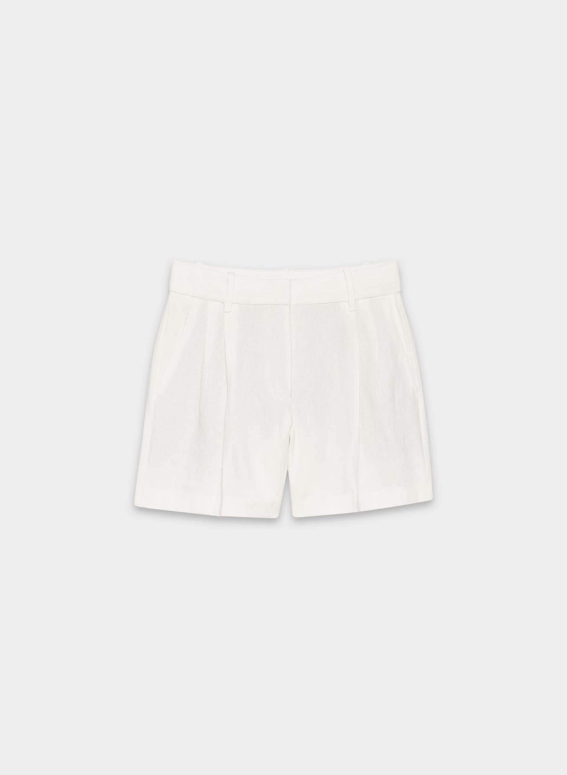 The Effortless Short™ Mid-Thigh - PowerLinen™ - LIGHT BIRCH