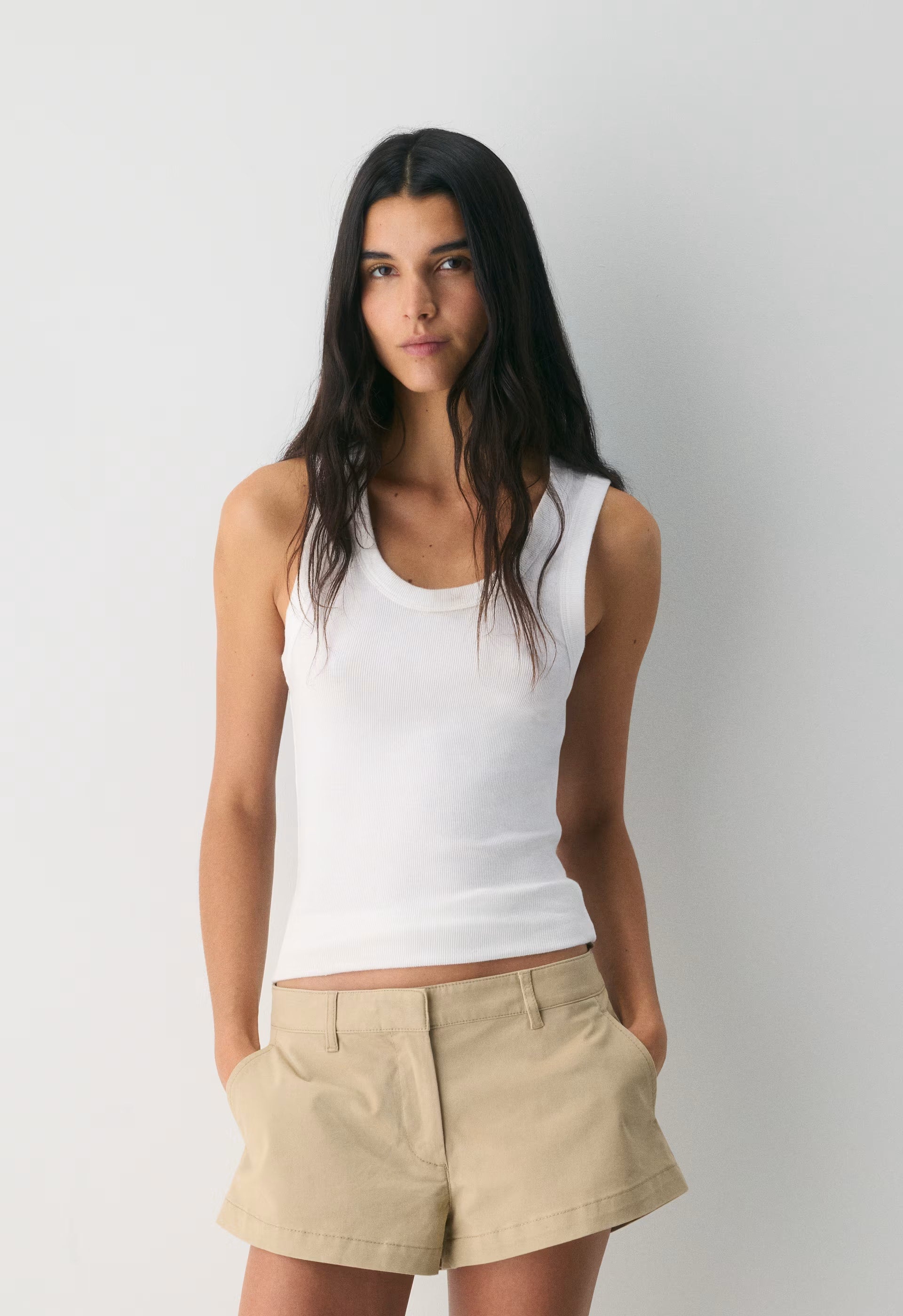 Hiram Chino Short - HOURGLASS TAN