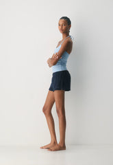 Cozy Sweatfleece Mega Lo-Rise Micro Short - ADMIRAL