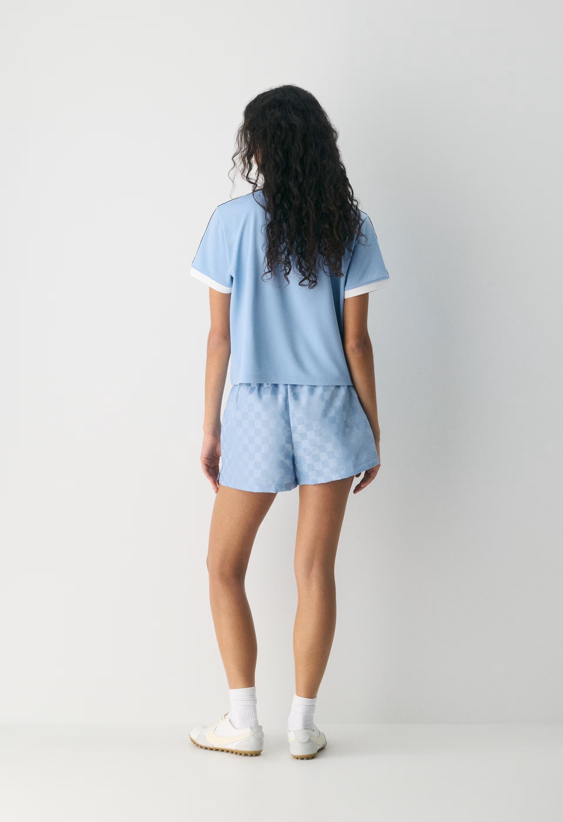 Medallion Mini Short - RIPPLE BLUE