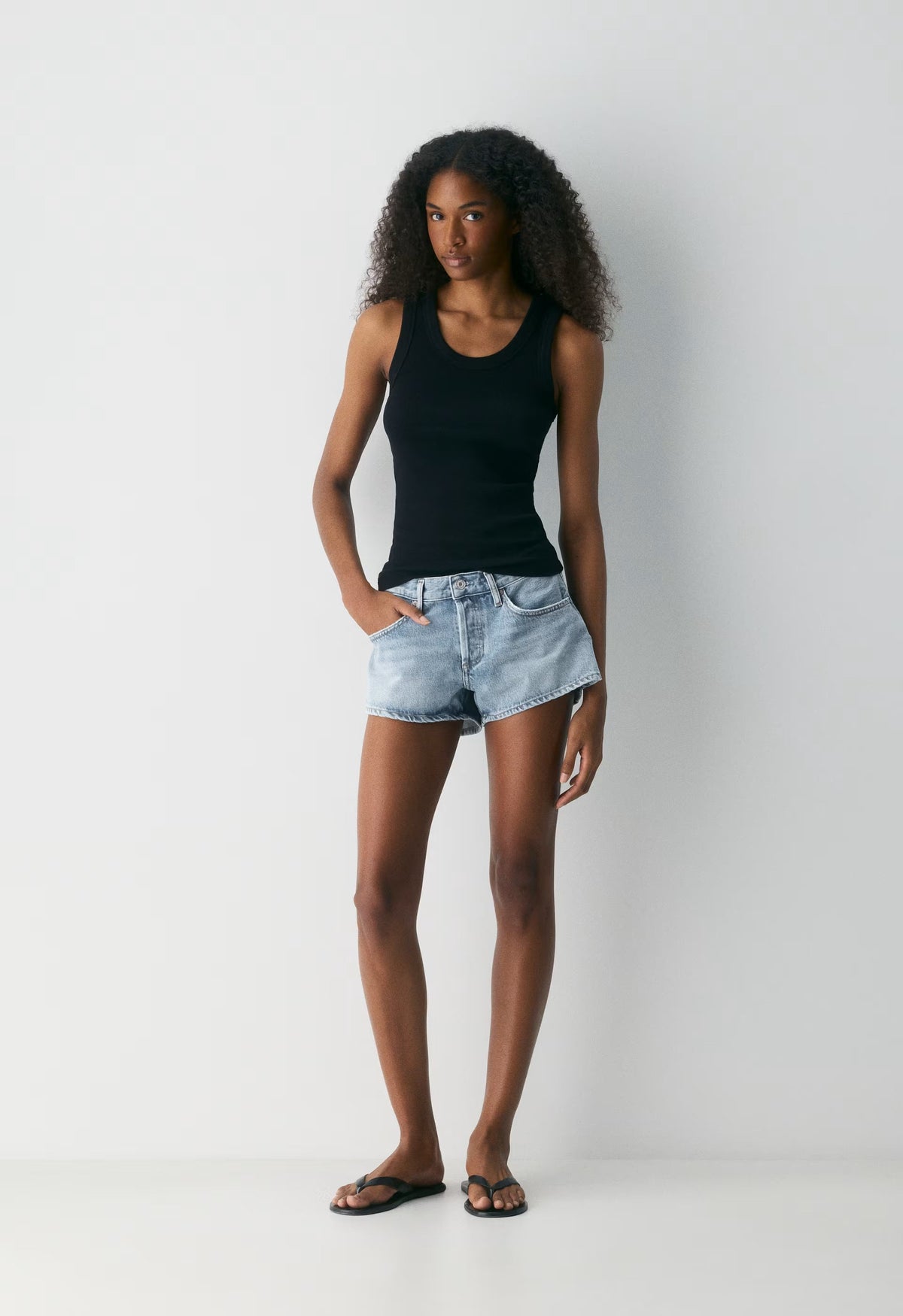 AGOLDE Low Rise Parker Jean Short - REPLICA