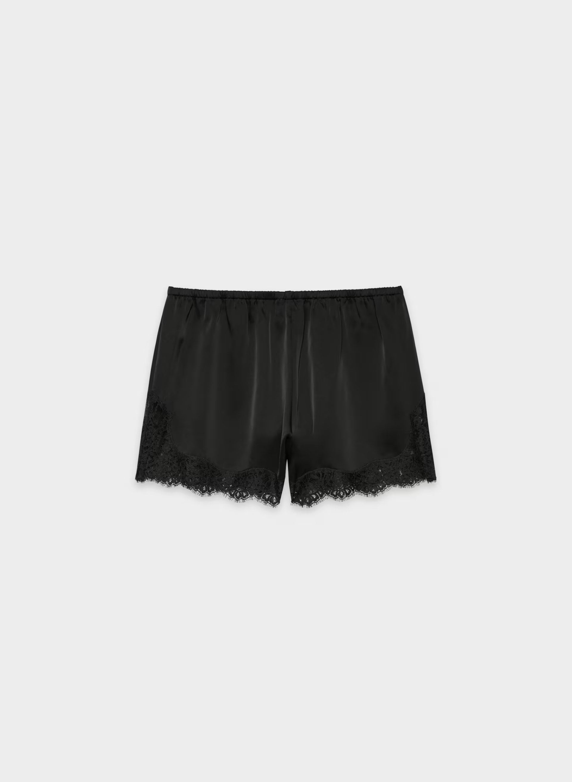 Whimsy Satin Short - BLACK/BLACK