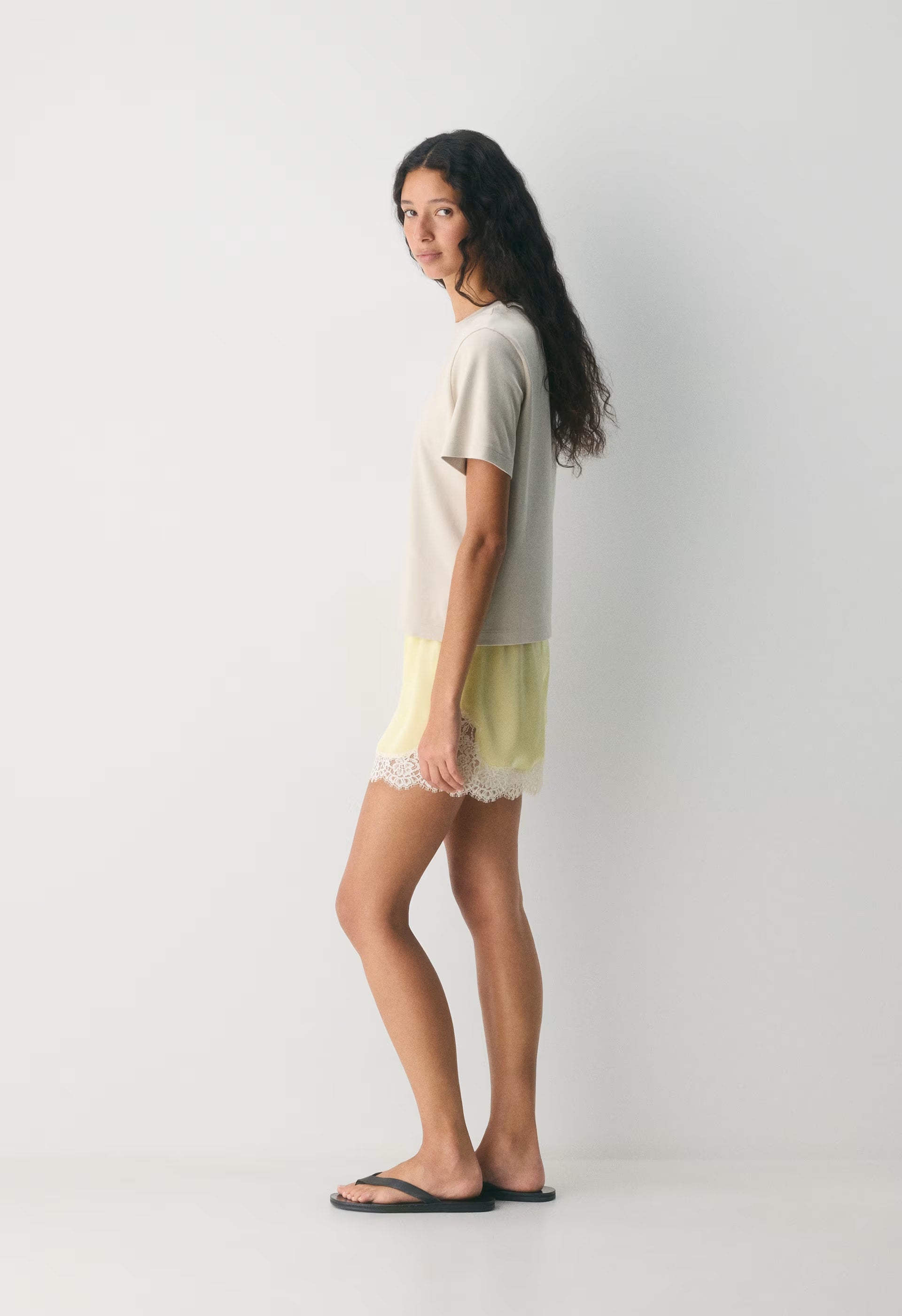 Whimsy Satin Short - DK NT NVY/BLCK