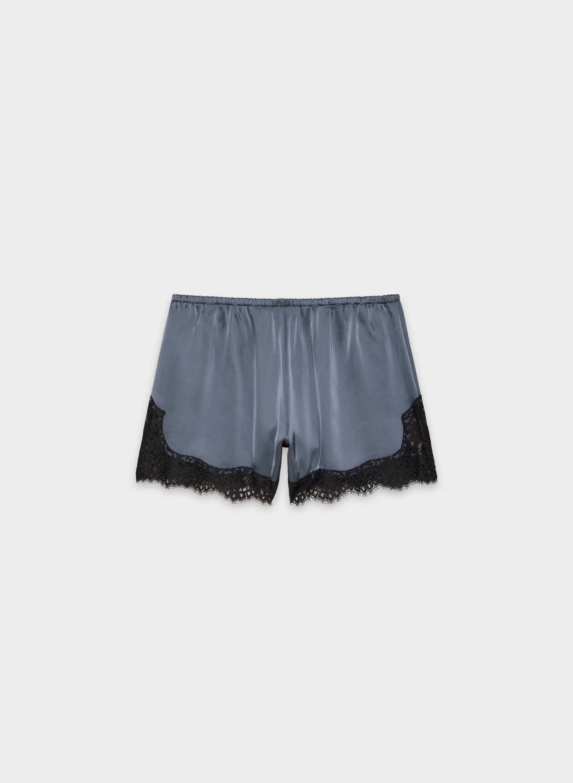 Whimsy Satin Short - VINTAGE NAVY/ BLACK