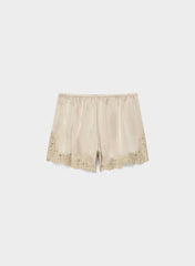 Whimsy Satin Short - MRCN BGE/MRCN BEIGE