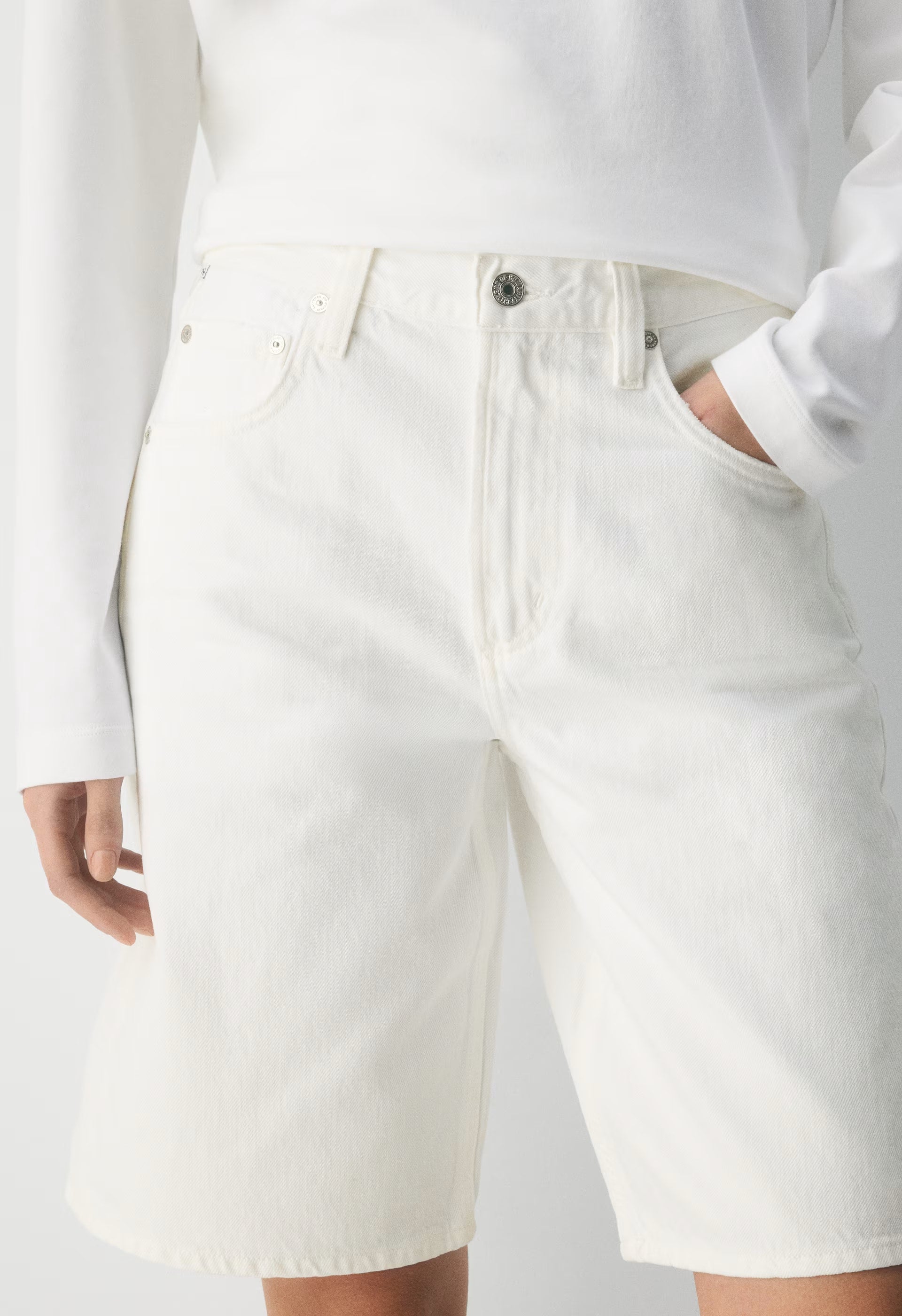 Citizens of Humanity Court Short - SOFT WHITE