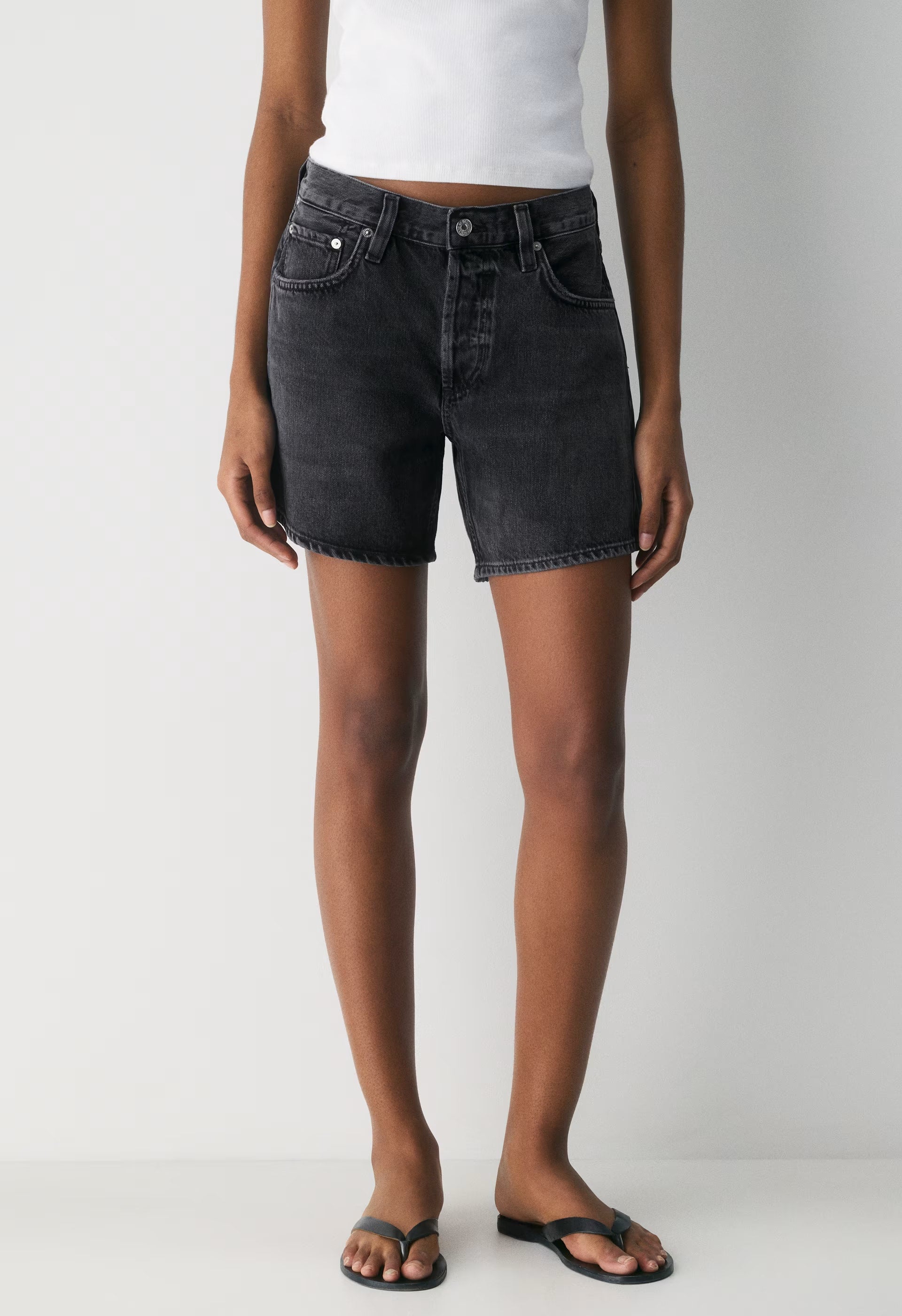Citizens of Humanity Billie Short - BURNISHED QRTZ