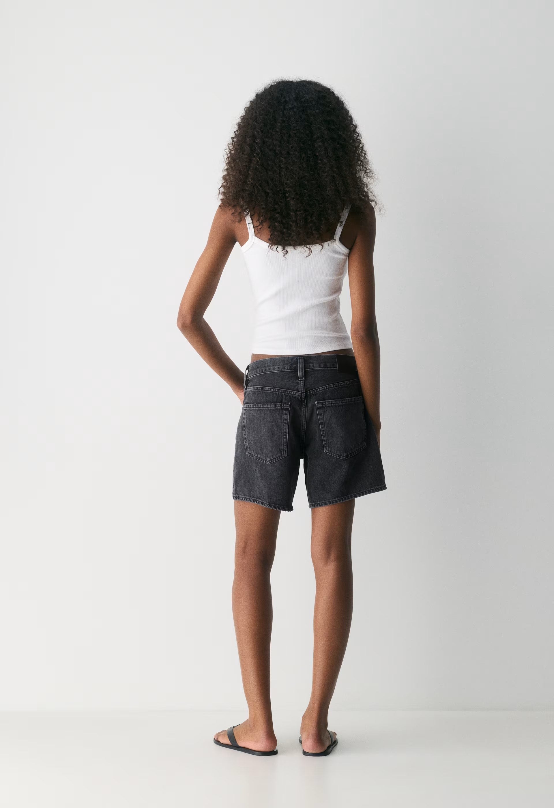 Citizens of Humanity Billie Short - BURNISHED QRTZ