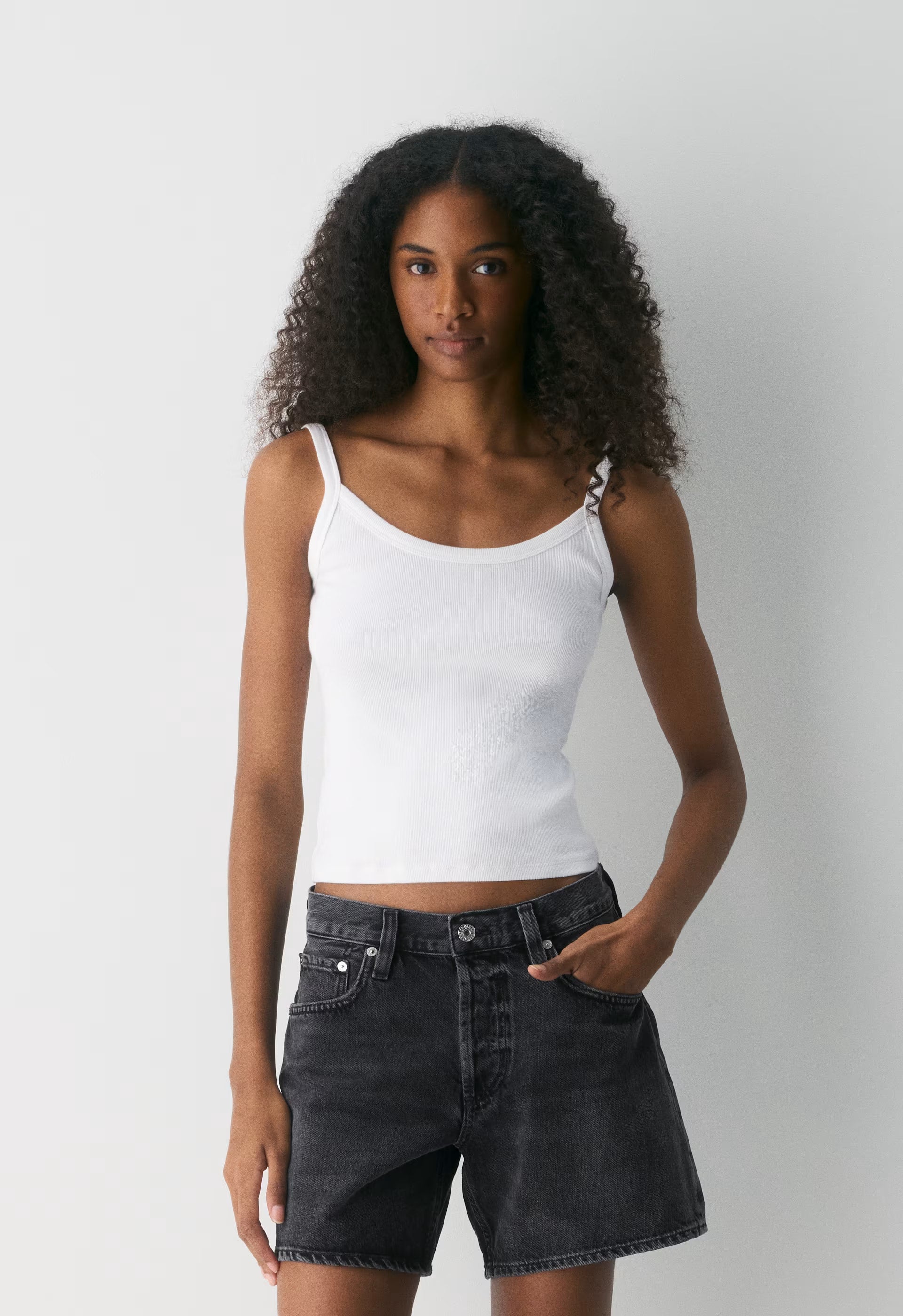 Citizens of Humanity Billie Short - BURNISHED QRTZ