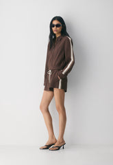 Thesis Short - Crepette™ - RICH MOCHA BROWN/MULTI