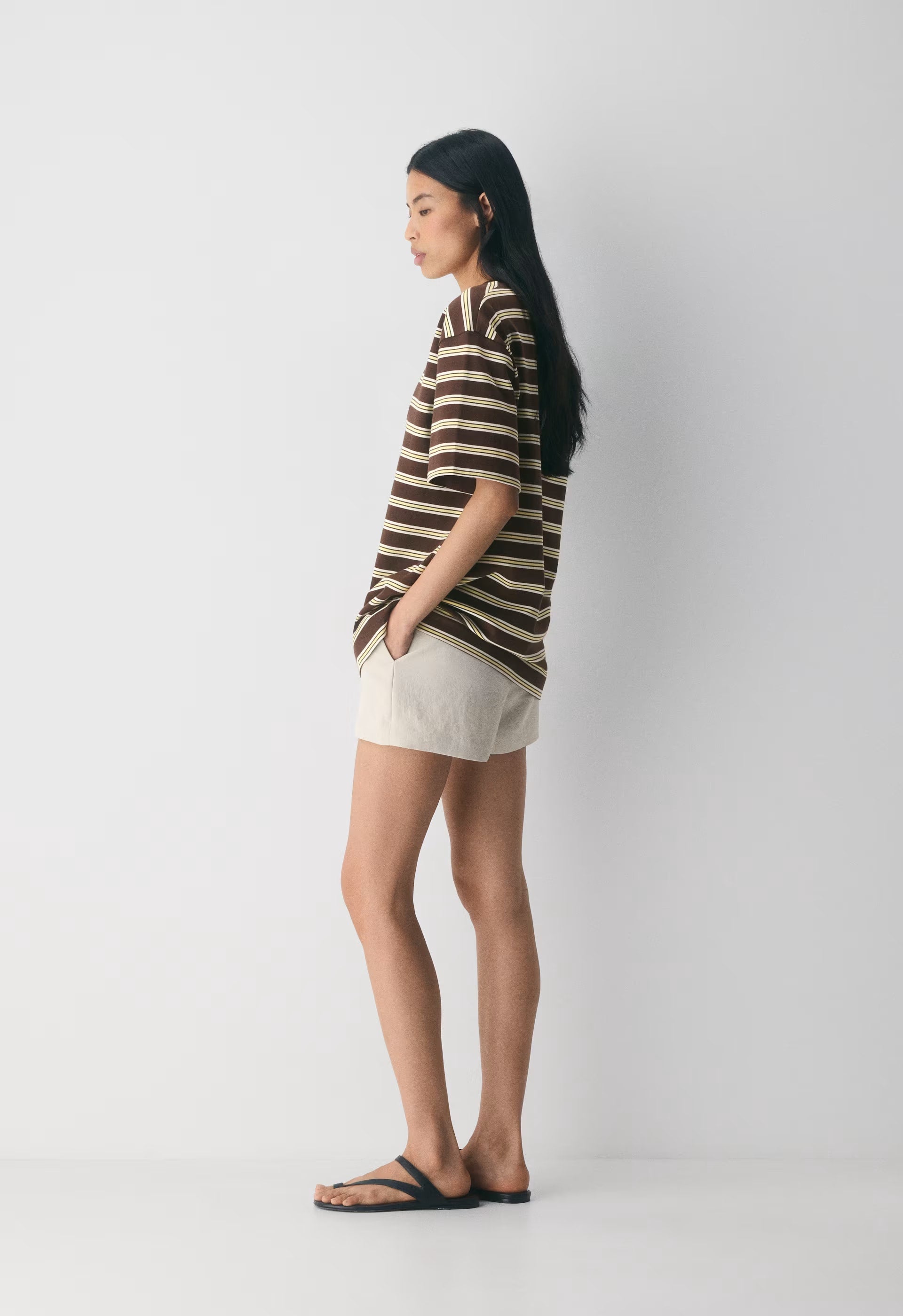 New Agency Mini Short - Crepette™ - METROPOLIS BEIGE