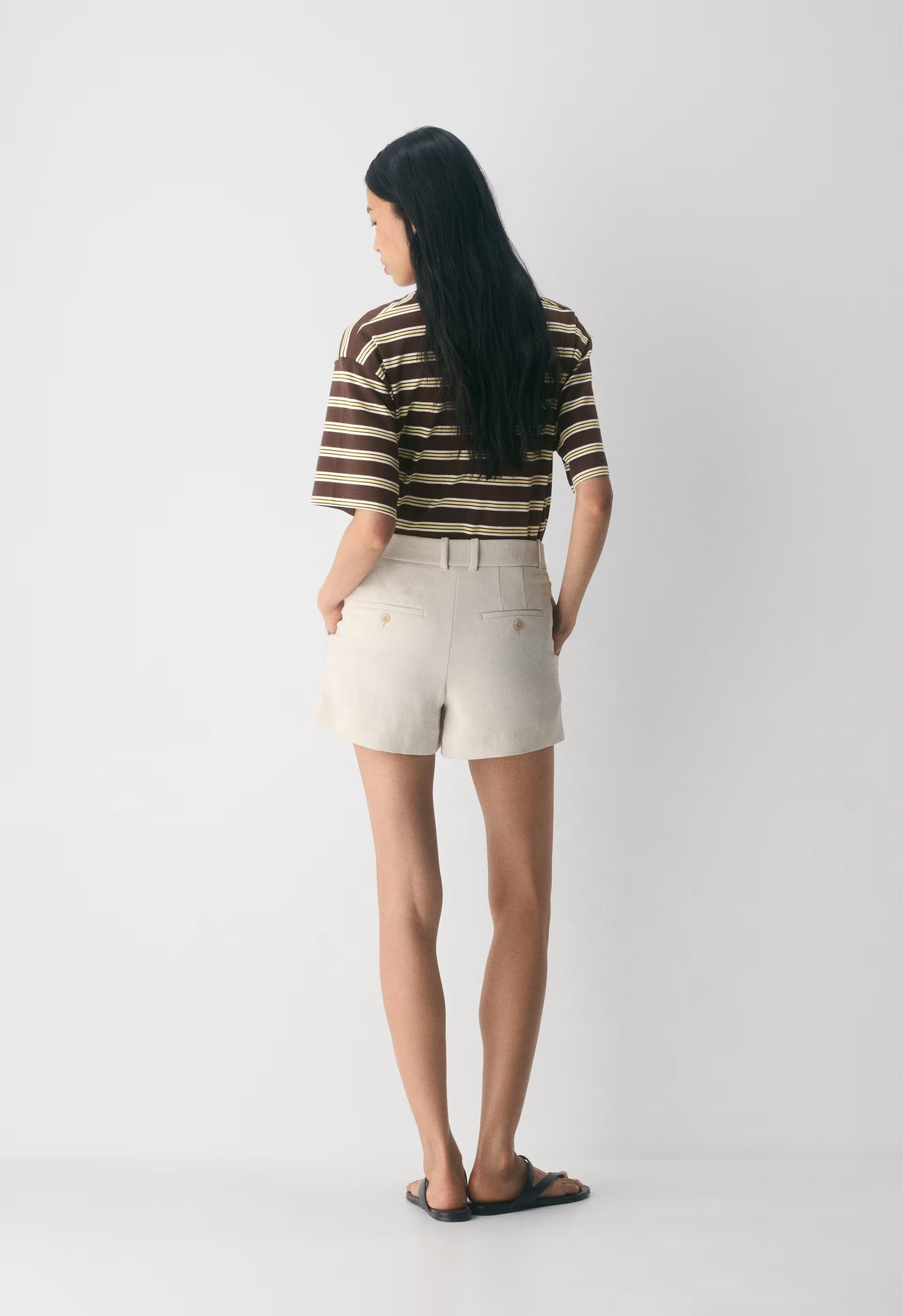 New Agency Mini Short - Crepette™ - METROPOLIS BEIGE