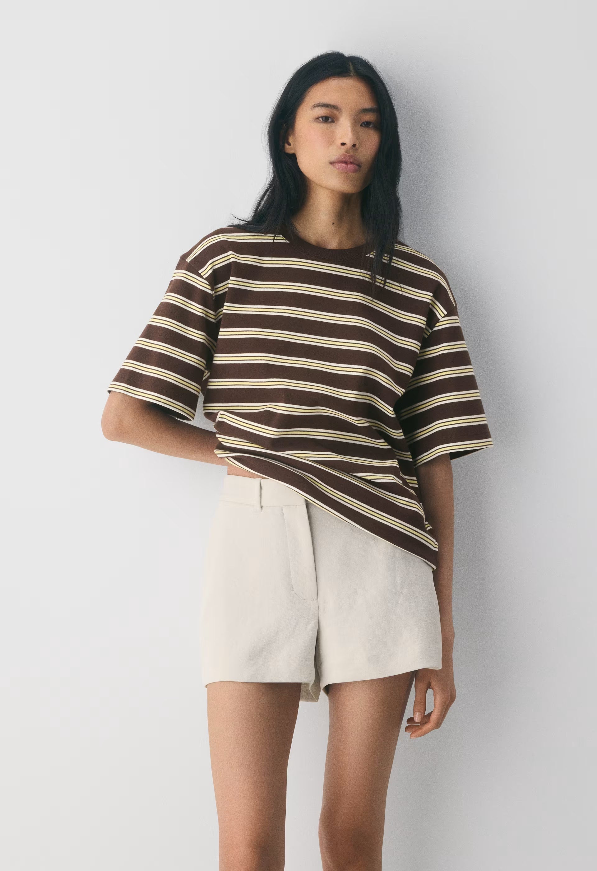 New Agency Mini Short - Crepette™ - METROPOLIS BEIGE