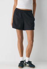 Medallion Mid-Thigh Short - BLACK/MULTI