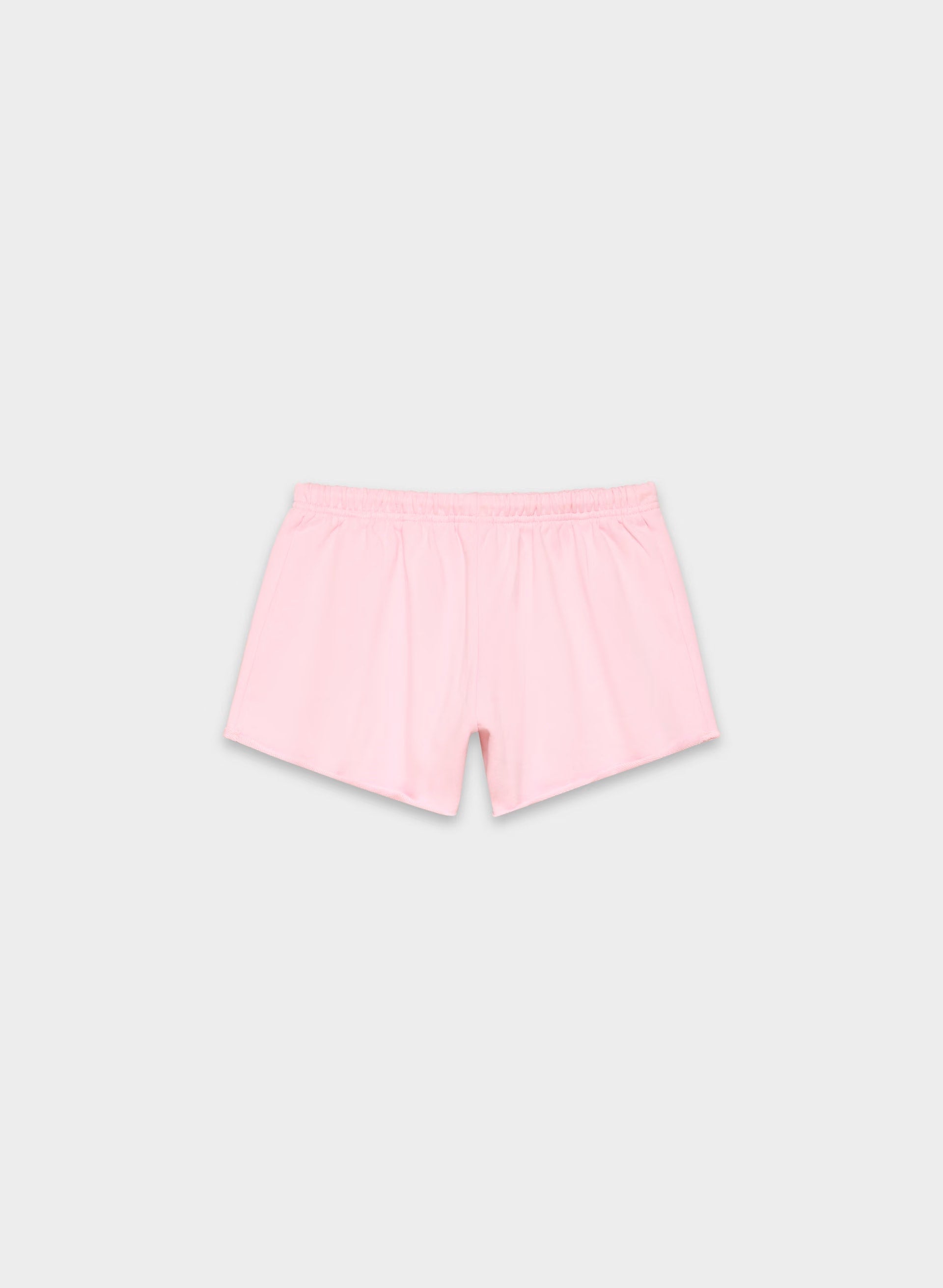Terry Sweatfleece Mega Flutter™ Micro Short - MILKSHAKE PINK