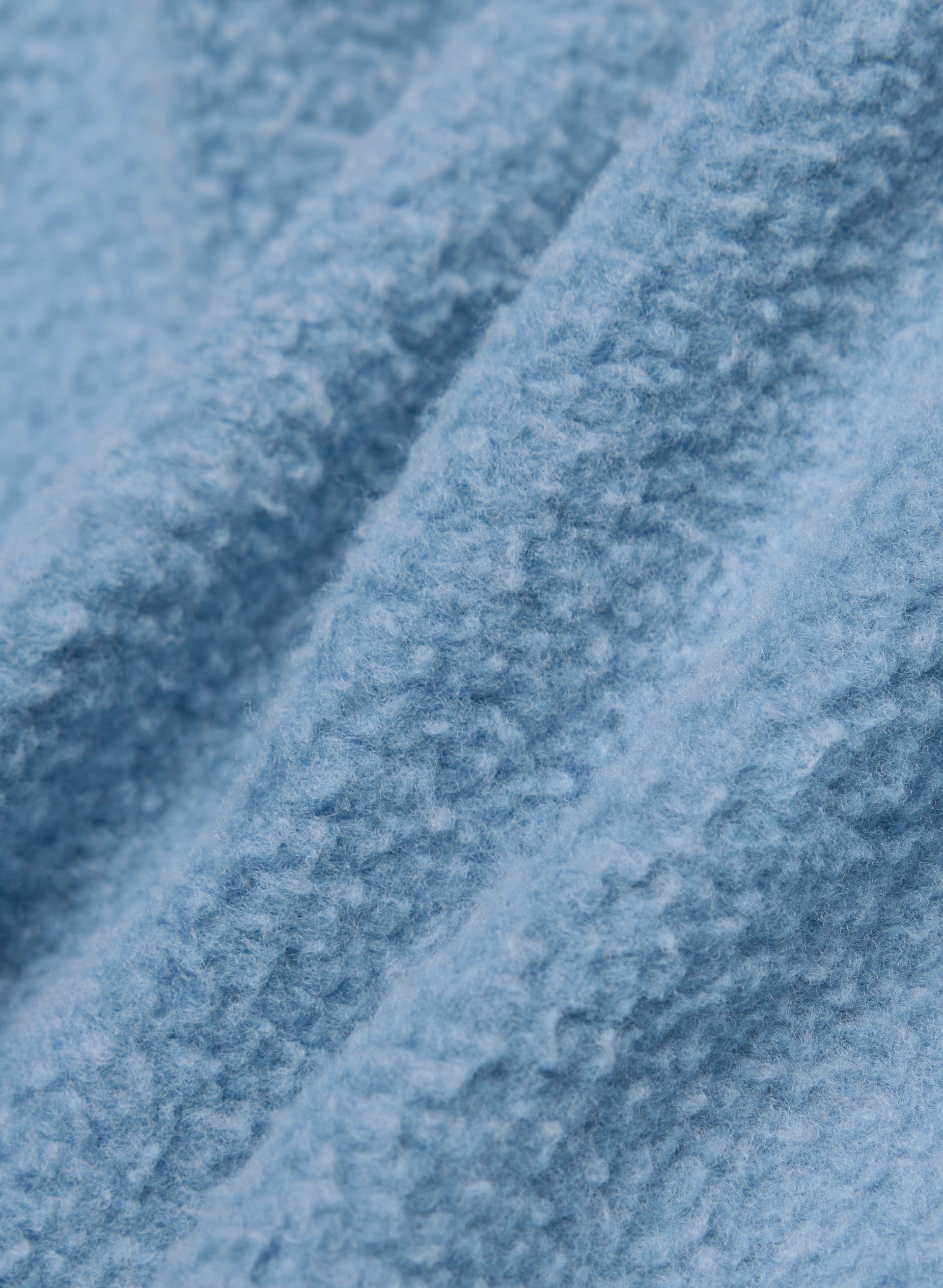 Cozy Sweatfleece Mega Flutter™ Micro Short - NO-STRESS LIGHT BLUE