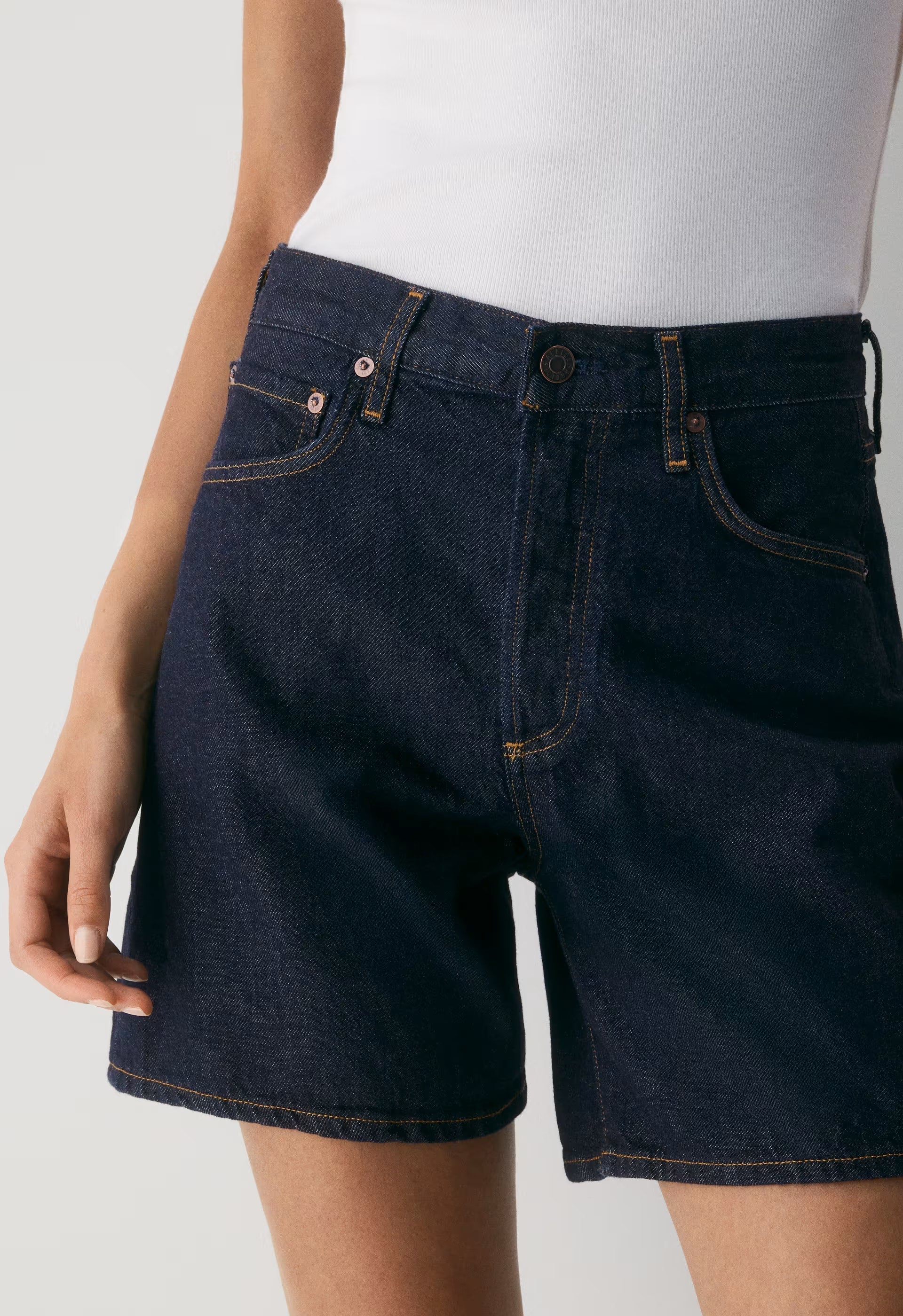 AGOLDE Dame Short - RINSE
