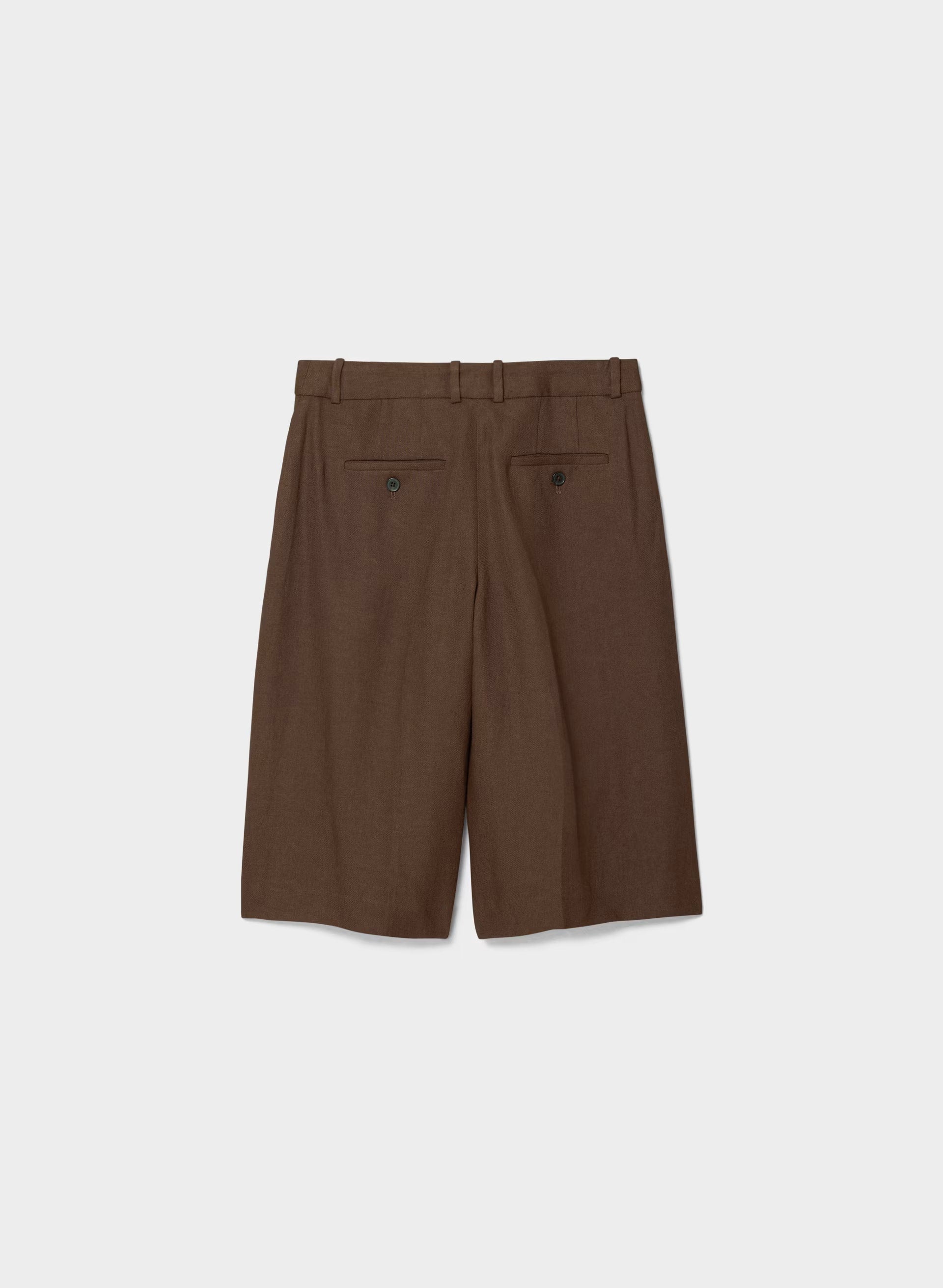 Touchpoint Short - PowerLinen™ - RICH MOCHA BROWN