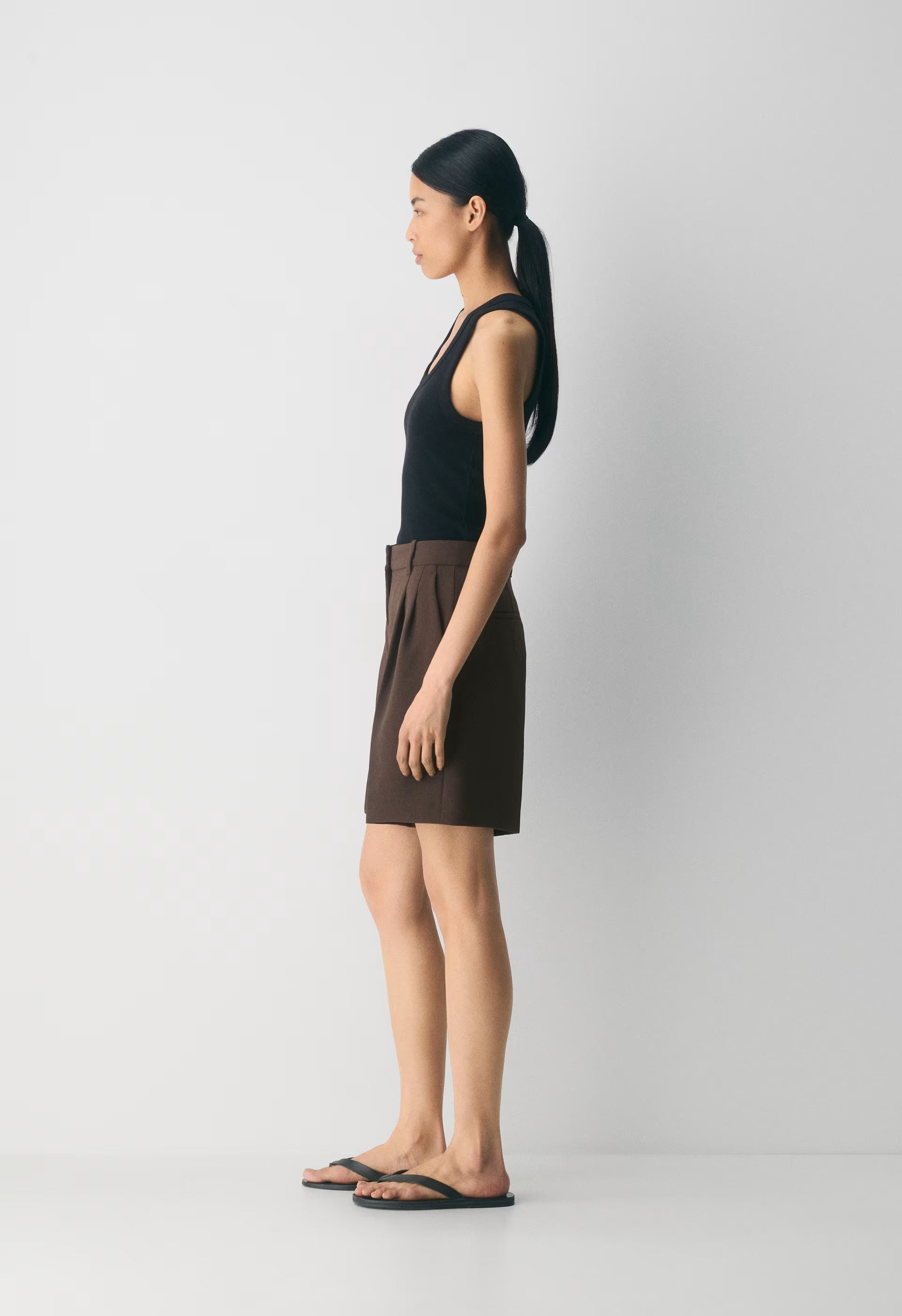 The Effortless Short™ Long - Crepette™ - FLINT GREEN