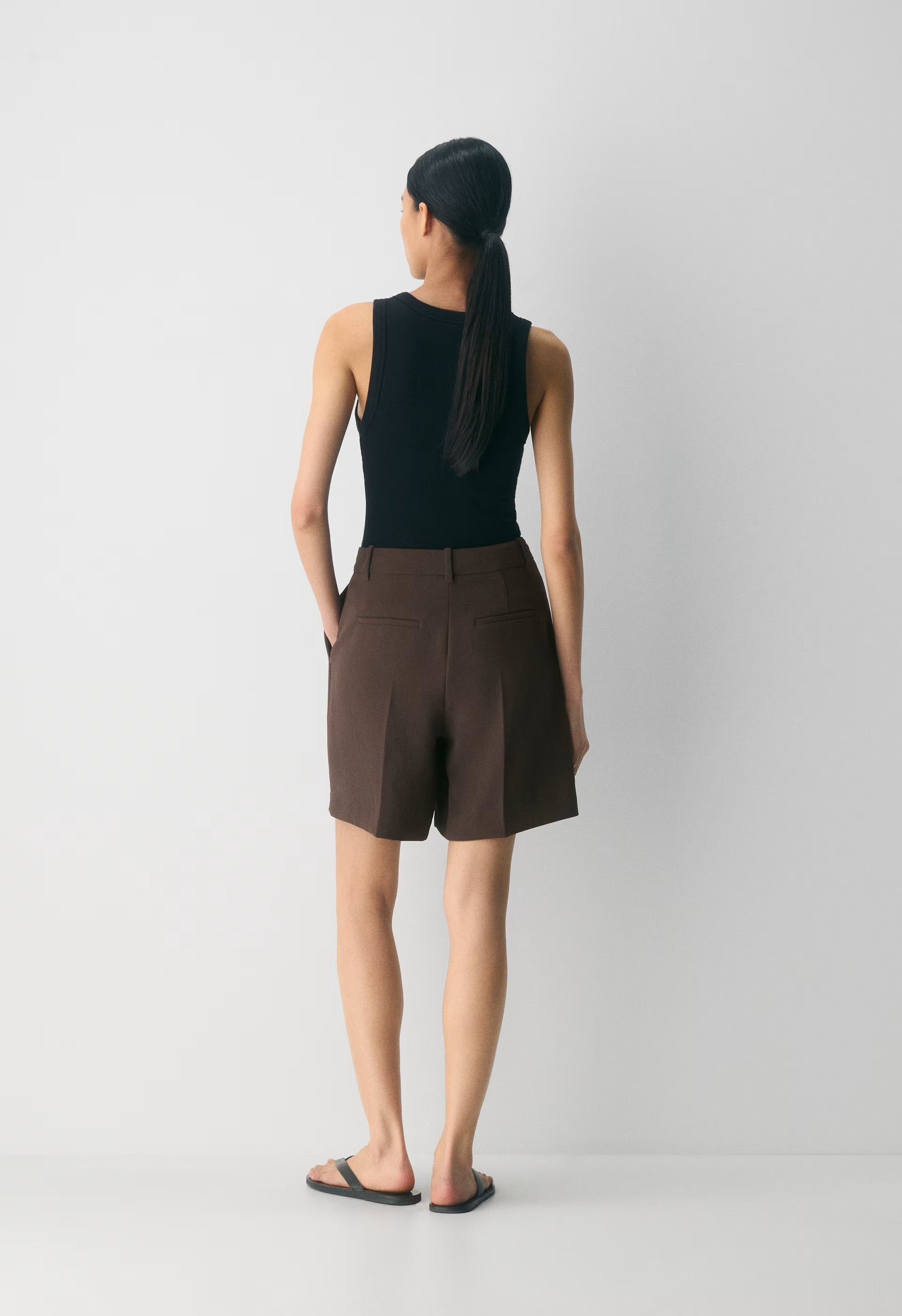 The Effortless Short™ Long - Crepette™ - FLINT GREEN