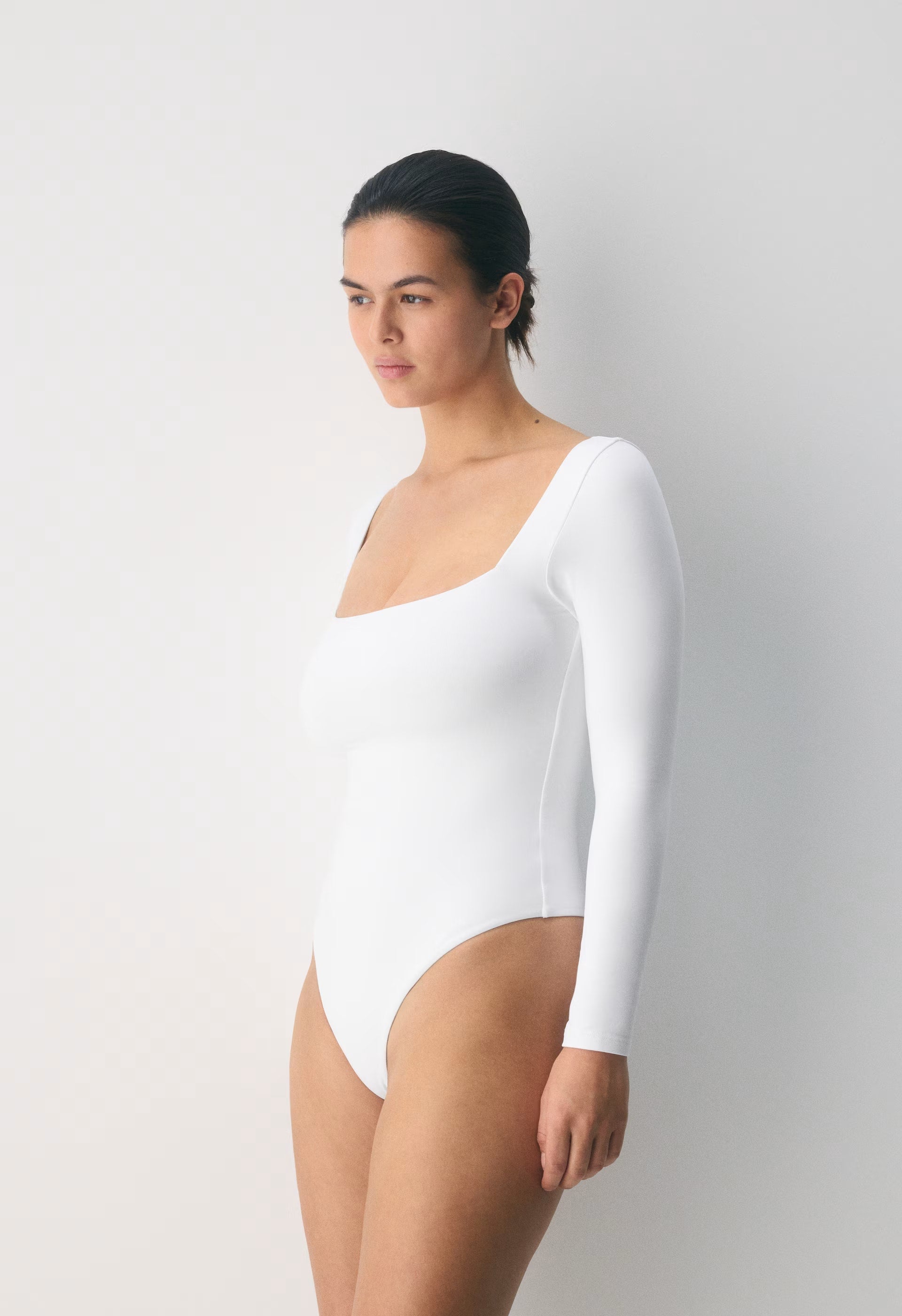 Original Contour Headway Squareneck Bodysuit - SCARAB